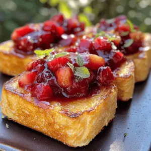 Französischer Toast mit Beerenkompott ist einfach und lecker. Um ihn perfekt zu machen, brauchen wir einige wichtige Zutaten. Für unser Rezept benötigen wir dickeres Brot, wie Brioche. Außerdem brauchen wir Eier, Milch, Vanilleextrakt, Zucker, Salz und Butter. Die Beeren sind auch wichtig. Sie geben dem Toast viel Geschmack!