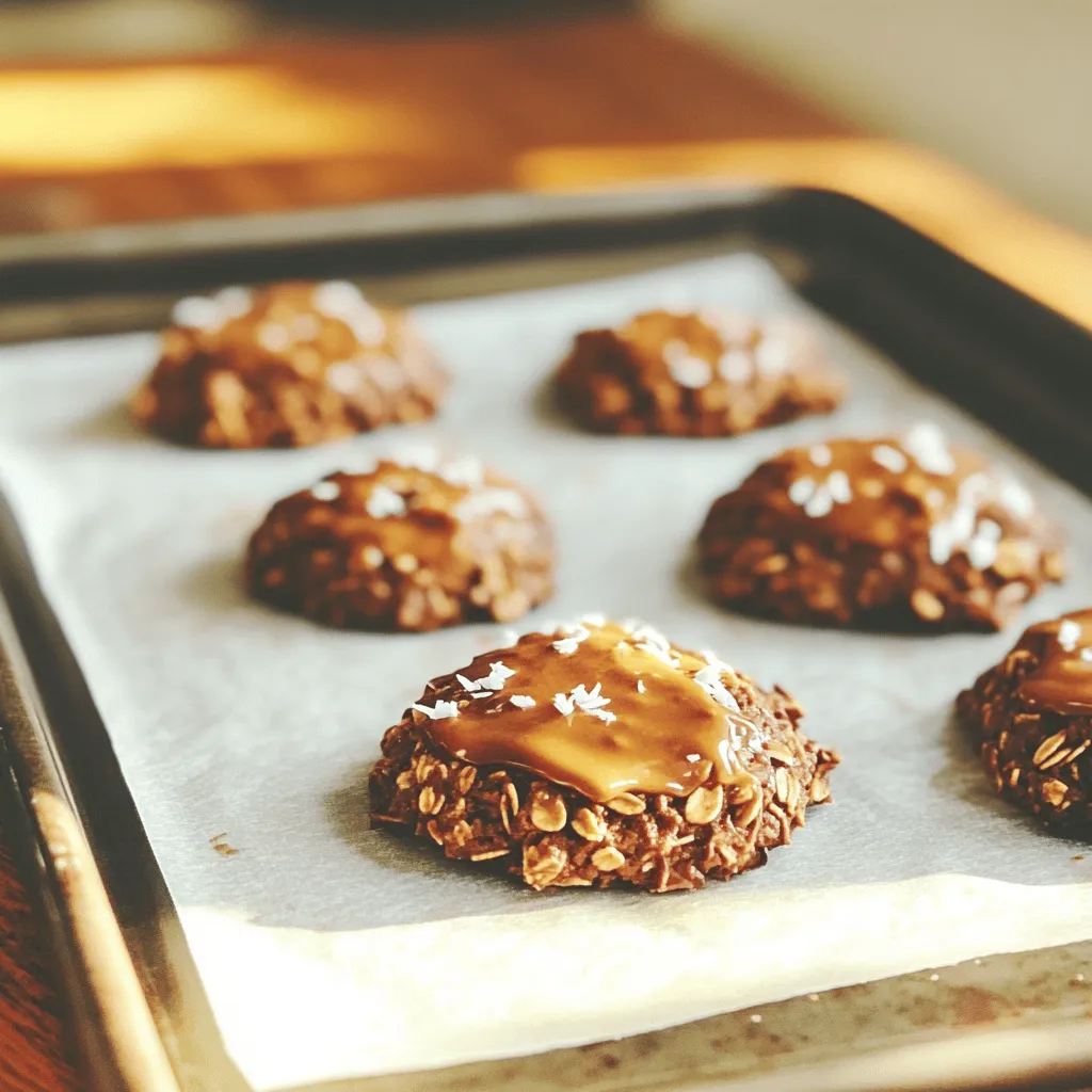 Um die perfekten No-Bake Schokoladen-Haferflocken-Kekse zu machen, brauchen Sie folgende Zutaten: - 1 Tasse schnelle Haferflocken - 1/2 Tasse cremige Erdnussbutter - 1/2 Tasse Honig oder Ahornsirup - 1/4 Tasse ungesüßtes Kakaopulver - 1/4 Tasse ungesüßte Kokosraspeln (optional) - 1/2 Teelöffel Vanilleextrakt - Eine Prise Salz - 1/4 Tasse dunkle Schokoladenstückchen (optional) Jede dieser Zutaten hat ihren eigenen Platz im Rezept. Die Haferflocken geben den Keksen die Struktur. Erdnussbutter macht sie reichhaltig und cremig. Honig oder Ahornsirup sorgt für die Süße. Kakaopulver fügt den schokoladigen Geschmack hinzu. Kokosraspeln bringen eine leicht exotische Note. Vanilleextrakt und Salz runden die Aromen ab. Dunkle Schokoladenstückchen sind für die, die es extra schokoladig mögen. Ich empfehle, hochwertige Zutaten zu wählen. Dies hebt den Geschmack der Kekse. Wenn Sie Allergien haben, können Sie auch Alternativen finden. Zum Beispiel andere Nussbutter oder Süßungsmittel. Diese Kekse sind einfach zuzubereiten und benötigen keine Backzeit. Perfekt für einen schnellen Snack oder ein Dessert! Das vollständige Rezept finden Sie hier: [Full Recipe]. Zuerst nimmst du eine mittlere Rührschüssel. Dort gibst du die schnellen Haferflocken, das Kakaopulver und die Kokosraspeln, falls du sie verwendest. Mische alles gut. So werden die trockenen Zutaten gleichmäßig verteilt. Das ist wichtig für den Geschmack und die Textur der Kekse. Jetzt kommt der spannende Teil! Nimm einen kleinen Kochtopf und stelle ihn auf niedrige Hitze. Gib die Erdnussbutter und den Honig hinein. Rühre die Mischung gut um. Lass sie 3 bis 4 Minuten köcheln. Du möchtest eine glatte, gut vermischte Konsistenz erreichen. Nimm den Topf vom Herd und füge den Vanilleextrakt und eine Prise Salz hinzu. Rühre das Ganze erneut. Jetzt verbindest du die beiden Mischungen. Gieße die warme Erdnussbuttermischung über die trockenen Zutaten in der Rührschüssel. Mische alles gründlich. Die Haferflocken müssen gleichmäßig beschichtet sein. Wenn du magst, kannst du jetzt die dunklen Schokoladenstückchen unterheben. Verwende einen Esslöffel oder einen Keksportionierer, um kleine Portionen auf ein mit Backpapier ausgelegtes Backblech zu setzen. Drücke sie leicht flach, um Keksformen zu bilden. Stelle das Blech für mindestens 30 Minuten in den Kühlschrank. Dann sind deine No-Bake Schokoladen-Haferflocken-Kekse bereit zum Genießen. Um die beste Konsistenz zu erzielen, ist das Verhältnis der Zutaten wichtig. Ich empfehle, die Haferflocken und das Kakaopulver gut zu vermischen. Wenn du mehr Feuchtigkeit möchtest, füge etwas mehr Erdnussbutter hinzu. Die Erdnussbutter sorgt für die richtige Bindung. Zu viel Kakaopulver kann die Kekse trocken machen. Experimentiere, um deine perfekte Mischung zu finden. Die Kühlzeit ist entscheidend. Stelle die Kekse für mindestens 30 Minuten in den Kühlschrank. So werden sie fest und lassen sich gut essen. Wenn du sie länger aufbewahren willst, lege sie in einen luftdichten Behälter. So bleiben sie frisch und lecker. Achte darauf, dass sie nicht in die Nähe von starken Gerüchen kommen. Die Präsentation ist wichtig, besonders wenn du Gäste hast. Serviere die Kekse auf einer schönen Platte. Du kannst sie mit frischen Beeren oder einem Schokoladensauce dekorieren. Dies macht die Kekse noch ansprechender. Achte darauf, dass die Kekse gleichmäßig angeordnet sind. So sehen sie einladend aus. Wenn du möchtest, kannst du auch einige Kekse halbieren, um die Füllung zu zeigen. {{image_4}} Um deine No-Bake Schokoladen-Haferflocken-Kekse zu variieren, kannst du zusätzliche Zutaten hinzufügen. Nüsse wie Mandeln oder Walnüsse bringen Crunch und Geschmack. Trockenfrüchte wie Cranberries oder Rosinen sorgen für eine süße Note. Diese Zutaten sind einfach zu integrieren. Mische sie einfach in die trockenen Zutaten. So bekommst du eine neue Textur und einen anderen Geschmack. Wenn du Allergien hast, gibt es gute Alternativen. Anstelle von Erdnussbutter kannst du Mandelbutter oder Sonnenblumenbutter verwenden. Diese Optionen sind nussfrei und bieten einen ähnlichen Geschmack. Für Honig kannst du Agavendicksaft oder Dattelsirup nehmen. Diese Alternativen sind süß und passen gut zu unseren Keksen. So kannst du das Rezept sicher genießen. Schokolade ist der Star in diesem Rezept. Du kannst verschiedene Schokoladensorten ausprobieren. Milchschokolade gibt einen süßen Geschmack. Zartbittere Schokolade bietet mehr Tiefe und Komplexität. Wenn du es besonders schokoladig magst, füge Kakaonibs oder Schokoladenstückchen hinzu. Experimentiere mit den Schokoladensorten, um deinen perfekten Keks zu finden. Schokolade macht alles besser! Lust auf mehr? Schau dir das [Full Recipe] an, um alle Details zu erfahren. Bewahre die Kekse in einem luftdichten Behälter auf. So bleiben sie frisch und lecker. Stelle den Behälter in den Kühlschrank. Die kühle Luft hilft, die Kekse fest zu halten. Du kannst auch ein Stück Backpapier zwischen die Kekse legen. Das verhindert, dass sie zusammenkleben. Die Kekse sind im Kühlschrank etwa eine Woche lang genießbar. Achte darauf, sie gut zu verschließen. Nach einer Woche könnten sie etwas trockener werden. Wenn du die Kekse länger aufbewahren möchtest, folge den nächsten Tipps. Um die Kekse einzufrieren, lege sie in einen gefrierfesten Behälter. Du kannst sie auch in Frischhaltefolie wickeln. So bleibt ihr Geschmack erhalten. Zum Auftauen einfach bei Raumtemperatur lassen. Du kannst die Kekse auch kurz in die Mikrowelle legen, um sie wieder weich zu machen. Die Zubereitung der Kekse dauert etwa 10 Minuten. Nach der Mischung müssen die Kekse für 30 Minuten in den Kühlschrank. Damit ist die Gesamtzeit 40 Minuten. So kannst du schnell leckere Kekse genießen. Ja, du kannst andere Süßungsmittel nutzen. Zum Beispiel kannst du Agavendicksaft oder Kokoszucker verwenden. Diese Alternativen geben den Keksen einen anderen Geschmack. Probiere sie aus, um deinen perfekten Keks zu finden. Du kannst das Rezept leicht anpassen. Füge Nüsse oder Trockenfrüchte hinzu, um mehr Textur zu bekommen. Auch verschiedene Schokoladensorten bringen neuen Geschmack. Sei kreativ und finde deine Lieblingskombination. Ja, du kannst glutenfreie Haferflocken verwenden. Achte darauf, dass die anderen Zutaten auch glutenfrei sind. So kannst du sicher sein, dass die Kekse für alle genießbar sind. Das Rezept stammt aus der Tradition der amerikanischen Küche. Es ist einfach und schnell. Viele Menschen lieben die Kombination aus Schokolade und Haferflocken. Ich habe das Rezept für dich mit einem modernen Twist angepasst. Du findest die vollständigen Details im Full Recipe. In diesem Artikel haben wir alles über die Zubereitung von No-Bake Schokoladen-Haferflocken-Keksen behandelt. Wir sahen uns die Hauptzutaten, die Zubereitungsschritte und viele nützliche Tipps an. Achten Sie auf die perfekten Mischungen, Lagerung und mögliche Variationen Ihres Rezepts. Die Möglichkeiten sind vielfältig, und diese Keksrezepte sind einfach und lecker. Probieren Sie es aus und finden Sie Ihre Lieblingsversion. Viel Spaß beim Backen!