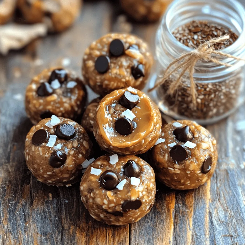 Um diese leckeren Energie-Bissen zu machen, brauchst du einige einfache Zutaten. Hier ist die Liste: - 1 Tasse Haferflocken - 1/2 Tasse natürliche Erdnussbutter - 1/4 Tasse Honig oder Ahornsirup - 1/2 Tasse Mini-Schokoladenstückchen - 1/4 Tasse gemahlene Leinsamen - 1/2 Teelöffel Vanilleextrakt - Eine Prise Salz Diese Zutaten sind die Basis für die Energie-Bissen. Haferflocken geben dir Ballaststoffe. Erdnussbutter bringt gesunde Fette und viel Geschmack. Mini-Schokoladenstückchen fügen einen süßen Crunch hinzu. Du kannst die Energie-Bissen nach deinem Geschmack anpassen. Hier sind einige optionale Zutaten: - 1/4 Tasse Kokosraspeln - Gehackte Nüsse Kokosraspeln geben einen tropischen Flair. Gehackte Nüsse fügen einen schönen Biss hinzu. Du kannst kreativ sein und verschiedene Kombinationen ausprobieren. Wenn einige Zutaten teuer sind, gibt es gute Alternativen. Hier sind einige Ideen: - Ersetze Honig durch Zucker, wenn du es süßer magst. - Verwende Erdnussbutter mit weniger Fett, wenn du Kalorien sparen möchtest. - Du kannst auch Haferflocken durch andere Getreidearten ersetzen, wie Quinoa oder Reisflocken. Mit diesen Tipps kannst du die Energie-Bissen leicht anpassen. So bleibt der Snack frisch und spannend. Wenn du mehr über die Zubereitung erfahren möchtest, schau dir das Full Recipe an. Um die Erdnussbutter-Schokoladen-Energie-Bissen zuzubereiten, beginne mit der Auswahl einer großen Schüssel. Mische 1 Tasse Haferflocken, 1/4 Tasse gemahlene Leinsamen und eine Prise Salz. Diese Basis sorgt für eine tolle Textur. In einer anderen Schüssel kannst du 1/2 Tasse natürliche Erdnussbutter, 1/4 Tasse Honig oder Ahornsirup und 1/2 Teelöffel Vanilleextrakt gut vermengen. Die Kombination dieser Zutaten macht den Teig süß und lecker. Gieße die Erdnussbuttermischung in die Schüssel mit den trockenen Zutaten. Füge jetzt 1/2 Tasse Mini-Schokoladenstückchen hinzu. Wenn du magst, kannst du auch 1/4 Tasse Kokosraspeln oder gehackte Nüsse einrühren. Rühre alles gut um, bis eine klebrige, aber formbare Masse entsteht. Jetzt wird es spannend! Nimm die Mischung in deine Hände und forme kleine Bällchen. Jedes Bällchen sollte etwa 2,5 cm groß sein. Lege sie auf ein mit Backpapier ausgelegtes Blech. Sobald alle Bällchen geformt sind, kommt der nächste Schritt. Stelle das Blech mit den Energie-Bissen für mindestens 30 Minuten in den Kühlschrank. Dies sorgt dafür, dass sie fest werden und ihre Form behalten. Die Präsentation ist wichtig! Du kannst die Energie-Bissen in einem kleinen Glasbehälter servieren. Eine Jutekordel um das Glas gibt einen rustikalen Touch. Du kannst die Bissen auch auf einem bunten Teller anrichten. Eine Prise Kakaopulver oben drauf sieht nicht nur gut aus, sondern schmeckt auch lecker. Wenn du eine große Runde snacken möchtest, stelle das Glas oder den Teller einfach in die Mitte. So kann jeder zugreifen und genießen. Für das vollständige Rezept schau dir die vorherige Sektion an. Ein häufiger Fehler ist, die Zutaten falsch zu mischen. Achte darauf, dass du die trockenen und feuchten Zutaten getrennt vermengst. Wenn du das nicht machst, wird die Mischung nicht gut zusammenhalten. Ein anderer Fehler ist, die Mischung nicht genug zu kühlen. Die Energie-Bissen müssen fest werden, damit sie ihre Form behalten. Die Konsistenz ist wichtig für den Genuss deiner Energie-Bissen. Du willst eine klebrige, aber formbare Mischung. Wenn deine Mischung zu trocken ist, füge etwas mehr Honig oder Erdnussbutter hinzu. Wenn sie zu feucht ist, kannst du mehr Haferflocken oder gemahlene Leinsamen verwenden. Achte darauf, die Mischung gut zu kneten, damit alle Zutaten gleichmäßig verteilt sind. Du kannst die Nährstoffe deiner Energie-Bissen auf einfache Weise erhöhen. Füge zum Beispiel Chiasamen oder Hanfsamen hinzu. Diese kleinen Samen sind voll von Ballaststoffen und Omega-3-Fettsäuren. Du kannst auch Trockenfrüchte wie Rosinen oder Cranberries verwenden. So bekommst du mehr Vitamine und Mineralstoffe in deinen Snack. Für die Vollständigkeit empfehle ich den [Full Recipe]. {{image_4}} Erdnussbutter-Schokoladen-Energie-Bissen sind sehr anpassbar. Du kannst verschiedene Zutaten nutzen, um neue Geschmäcker zu kreieren. Möchtest du etwas mehr Schokolade? Füge mehr Mini-Schokoladenstückchen hinzu. Das gibt einen intensiveren Schokoladengeschmack. Für einen nussigen Crunch kannst du gehackte Nüsse oder Mandeln hinzufügen. Auch Kokosraspeln geben einen tollen Geschmack. Experimentiere mit verschiedenen Kombinationen, um dein perfektes Snack-Erlebnis zu finden. Wenn du mehr Protein möchtest, probiere diese Ideen. Füge einen Löffel Proteinpulver zu deiner Mischung hinzu. Das erhöht den Eiweißgehalt ohne viel Aufwand. Auch Chiasamen sind eine gute Wahl. Sie sind klein, aber reich an Nährstoffen. Du kannst auch Erdnussmehl verwenden. Es gibt dir den Erdnussgeschmack, aber mit weniger Fett. Diese Zusätze machen deine Energie-Bissen gesünder und sättigender. Für eine vegane Version kannst du den Honig einfach ersetzen. Nutze stattdessen Ahornsirup oder Agavendicksaft. Beide sind süß und perfekt für diese Bissen. Wenn du eine fruchtige Note magst, probiere Dattelpaste. Diese Paste ist süß und sehr gesund. So bleibst du vegan und bekommst einen tollen Geschmack. Diese Alternativen machen deine Energie-Bissen für alle zugänglich. Du kannst die [Full Recipe] für weitere Ideen nutzen. Um deine Erdnussbutter-Schokoladen-Energie-Bissen frisch zu halten, packe sie in einen luftdichten Behälter. Dieser schützt sie vor Luft und Feuchtigkeit. Stelle den Behälter in den Kühlschrank. So bleiben die Bissen kühl und lecker. Du kannst auch ein Glas verwenden, um sie hübsch zu präsentieren. Die Energie-Bissen sind im Kühlschrank bis zu einer Woche haltbar. Wenn du sie länger aufbewahren willst, friere sie ein. Gefrorene Bissen bleiben bis zu drei Monate frisch. Achte darauf, sie gut zu verpacken, damit sie keinen Frostgeruch aufnehmen. Wenn du Gefrierbeutel verwendest, achte darauf, die Luft herauszudrücken. So verhindern sie Frost und bleiben knackig. Beschrifte den Beutel mit dem Datum, damit du weißt, wann du sie eingefroren hast. Diese Methode ist einfach und spart Platz im Gefrierfach. Um die Energie-Bissen süßer zu machen, füge mehr Honig oder Ahornsirup hinzu. Du kannst auch einen Esslöffel Zucker oder braunen Zucker verwenden. Wenn du es noch süßer magst, nutze Schokoladenstückchen mit höherem Zuckergehalt. Achte darauf, die Balance zu halten, damit der Geschmack nicht zu süß wird. Ja, diese Bissen sind gesund für Kinder. Sie enthalten Haferflocken, die Ballaststoffe bieten. Erdnussbutter liefert gesunde Fette und Protein. Die Schokoladenstückchen machen sie lecker und ansprechend. Diese Snacks sind perfekt für kleine Energiekicks, besonders nach der Schule. Ja, du kannst Erdnussbutter durch Mandelbutter oder Cashewbutter ersetzen. Achte darauf, dass die Konsistenz ähnlich ist. Jede Nussbutter hat ihren eigenen Geschmack. Das gibt den Energie-Bissen eine neue Note. Probier verschiedene Nussbutter aus, um deine Lieblingskombination zu finden. Für das komplette Rezept, schau dir den Full Recipe an. Erdnussbutter-Schokoladen-Energie-Bissen sind lecker und einfach zu machen. Wir haben die Hauptzutaten, verschiedene Variationen und die besten Tipps für die Zubereitung besprochen. Die richtige Lagerung stellt sicher, dass deine Energie-Bissen frisch bleiben. Denke daran, deine eigenen Ideen zu verwenden, um noch mehr Geschmack hinzuzufügen. Du kannst die Bissen anpassen und mit neuen Zutaten experimentieren. So wird jede Portion einzigartig. Jetzt liegt es an dir, kreativ zu werden und diese köstlichen Snacks selbst auszuprobieren.