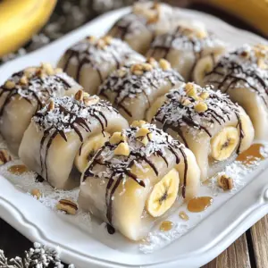 Für die Bananen-Mochi-Rollen brauchst du: - 1 Tasse süßes Reismehl (Mochi-Mehl) - 1/4 Tasse Zucker - 1/2 Tasse Wasser - 1/4 Teelöffel Salz - 2 reife Bananen, in Scheiben geschnitten - 1/4 Tasse ungesüßte Kokosraspeln - 1/4 Tasse gehackte Nüsse (z. B. Mandeln oder Walnüsse) - Maisstärke oder Kartoffelstärke (zum Bemehlen) - Schokoladensirup oder Honig (zum Beträufeln) Diese Zutaten geben den Rollen ihren tollen Geschmack und die perfekte Textur. Das süße Reismehl ist der Hauptbestandteil. Es macht den Mochi weich und dehnbar. Die Bananen sorgen für Süße und Frische. Du kannst die Bananen-Mochi-Rollen leicht abwandeln. Hier sind einige Ideen: - Füge Erdnussbutter hinzu für einen nussigen Geschmack. - Verwende verschiedene Früchte wie Erdbeeren oder Mangos. - Probiere verschiedene Nüsse oder Samen für einen Crunch. - Experimentiere mit verschiedenen Süßungsmitteln, wie Agavensirup. Diese Variationen machen das Rezept spannend. Du kannst die Rollen immer wieder neu erfinden. Wenn du die besten Zutaten wählst, wird dein Mochi noch besser: - Achte auf frische, reife Bananen. Sie geben mehr Geschmack. - Wähle ungesüßtes Reismehl, um den Zuckergehalt zu kontrollieren. - Kaufe hochwertige Nüsse für den besten Crunch. - Verwende frische Kokosraspeln für mehr Aroma. Mit diesen Tipps kannst du sicherstellen, dass deine Bananen-Mochi-Rollen lecker werden. Wenn du das Rezept befolgst, wirst du eine einfache und leckere Süßigkeit genießen. Du kannst das [Full Recipe] für detaillierte Schritte und Anleitungen nutzen. Um die perfekte Mochi-Basis zu erstellen, benötigst du reines süßes Reismehl. Mische es mit Zucker und Salz in einer mikrowellengeeigneten Schüssel. Füge dann langsam Wasser hinzu und rühre kräftig, bis der Teig glatt ist. Decke die Schüssel mit Folie ab. Erhitze die Mischung in der Mikrowelle für 1 Minute. Rühre um und erhitze sie dann für 1-2 Minuten weiter, bis sie klebrig ist. Während der Teig abkühlt, schneide deine reifen Bananen in dünne Scheiben. Lege die Bananen auf ein Brett. Bestäube die Bananen mit Kokosraspeln und gehackten Nüssen für mehr Geschmack. Diese Füllung wird deine Mochi-Rollen zum Leben erwecken. Wenn der Teig kühl genug ist, knete ihn etwa 1 Minute. Rolle ihn dann zu einem Rechteck aus, etwa 0,5 cm dick. Schneide den Teig in Streifen, die ca. 10 cm breit sind. Lege die vorbereitete Bananenfüllung auf einen Rand jedes Streifens. Rolle den Teig vorsichtig über die Füllung. Achte darauf, alles gut einzuwickeln. Schneide die Rollen in mundgerechte Stücke. Beträufle sie zum Schluss mit Schokoladensirup oder Honig. Für das vollständige Rezept, siehe [Full Recipe]. Ein häufiger Fehler ist, zu viel Wasser hinzuzufügen. Achte darauf, dass der Teig nicht zu flüssig wird. Wenn der Teig zu klebrig ist, kann das die Formung der Rollen schwierig machen. Vermeide es, den Mochi zu lange in der Mikrowelle zu lassen. Er sollte fest, aber noch leicht klebrig sein. Wenn du ihn überkochst, wird er gummiartig. Um zu verhindern, dass der Mochi klebt, bestäube deine Arbeitsfläche gut mit Maisstärke oder Kartoffelstärke. Du kannst auch deine Hände mit Stärke bestäuben, bevor du den Teig anfasst. Das hilft, die Rollen glatt zu formen. Wenn der Teig beim Ausrollen zu klebrig ist, gib einfach mehr Stärke hinzu. Das macht die Arbeit viel einfacher. Die richtige Konsistenz ist der Schlüssel. Der Teig sollte weich und elastisch sein, aber nicht zu flüssig. Mische die trockenen Zutaten gut, bevor du das Wasser hinzufügst. Rühre kräftig, bis keine Klumpen mehr vorhanden sind. Wenn du das Gefühl hast, dass der Teig zu dick ist, füge kleine Mengen Wasser hinzu. So erreichst du die beste Textur für deine Bananen-Mochi-Rollen. {{image_4}} Ich liebe es, mit Füllungen zu spielen! Neben Bananen kannst du auch Erdbeeren, Mangos oder sogar Ananas verwenden. Schneide die Früchte in kleine Stücke. Lege sie dann in den Mochi-Teig und rolle ihn wie gewohnt. Du kannst auch Joghurt oder Vanillepudding als Füllung nehmen. Das gibt der Süßigkeit einen tollen Geschmack! Wenn du glutenfrei kochen möchtest, bleibt das Rezept einfach! Verwende immer süßes Reismehl, denn es ist von Natur aus glutenfrei. Du kannst auch andere glutenfreie Mehle ausprobieren, wie Mandelmehl. Achte darauf, dass alle Zutaten, die du verwendest, glutenfrei sind. So kannst du alle genießen! Für einen schokoladigen Kick gebe Kakaopulver zum Teig. Das macht den Mochi noch leckerer! Du kannst auch Fruchtsirup oder Aromaextrakte wie Vanille oder Mandel hinzufügen. Diese Aromen machen deine Bananen-Mochi-Rollen besonders. Sei kreativ und finde deine Lieblingskombination! Wenn du mehr über die Zubereitung erfahren möchtest, schau dir das [Full Recipe] an. Um die Bananen-Mochi-Rollen frisch zu halten, lege sie in einen luftdichten Behälter. Verwende Backpapier, um die Rollen zwischen den Schichten zu trennen. So bleiben sie nicht aneinander kleben. Lagere den Behälter an einem kühlen, trockenen Ort. Wenn du sie länger aufbewahren möchtest, ist der Kühlschrank die beste Wahl. Im Kühlschrank bleiben die Mochi-Rollen etwa drei bis fünf Tage frisch. Achte darauf, sie gut verpackt zu halten. Im Gefrierfach kannst du sie bis zu drei Monate lagern. Stelle sicher, dass sie in einem gefriergeeigneten Behälter sind, um Gefrierbrand zu vermeiden. Wenn du sie auftauen möchtest, lasse sie einfach bei Raumtemperatur stehen. Wenn du die Mochi-Rollen aufwärmen möchtest, benutze die Mikrowelle. Erhitze sie für 10-15 Sekunden, bis sie warm sind. Achte darauf, dass sie nicht zu lange erhitzt werden, damit sie nicht hart werden. Serviere sie mit etwas Schokoladensirup oder Honig. So bekommst du einen leckeren Geschmackskick. Um Bananen-Mochi-Rollen vegan zu machen, ersetze den Zucker durch Agavendicksaft oder Kokosblütenzucker. Du kannst auch pflanzliche Milch anstelle von Wasser verwenden. Achte darauf, dass die Kokosraspeln ungesüßt sind. So bleibt das Rezept vegan und lecker. Die besten Zutaten für Bananen-Mochi-Rollen findest du in asiatischen Lebensmittelgeschäften. Dort gibt es frisches Mochi-Mehl und ungesüßte Kokosraspeln. Du kannst auch Online-Shops wie Amazon oder lokale Bioläden ausprobieren. Diese bieten oft hochwertige Produkte an, die deine Mochi-Rollen noch besser machen. Neben Bananen kannst du auch Erdbeeren, Mango oder Kiwi verwenden. Diese Früchte bringen frische Aromen. Du kannst sogar gefrorene Früchte nutzen, wenn frische nicht verfügbar sind. Experimentiere mit verschiedenen Kombinationen! Das macht das Kochen spannend und lecker. Bananen-Mochi-Rollen sind einfach zuzubereiten und sehr vielseitig. Wir haben die besten Zutaten und Tipps besprochen. Die Schritt-für-Schritt-Anleitung hilft dir, tolle Ergebnisse zu erzielen. Achte auf häufige Fehler und die Konsistenz des Teigs. Variationen erweitern deine Möglichkeiten. Mit den richtigen Aufbewahrungshinweisen bleiben deine Mochi frisch. Lege jetzt los und genieße deinen kreativen Kochspaß!