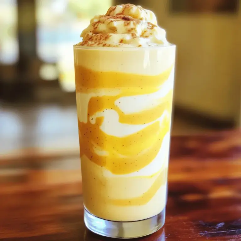 Für diesen leckeren Smoothie brauchst du nur wenige Hauptzutaten. Hier ist, was du benötigst: - 1 reife Banane, gefroren - 2 Esslöffel natürliche Erdnussbutter - 1 Tasse Mandelmilch (oder Milch nach Wahl) - 1 Esslöffel Chiasamen - 1/2 Teelöffel Vanilleextrakt Diese Zutaten bilden die Basis für deinen Erdnussbutter-Bananen-Genuss. Die gefrorene Banane sorgt für eine cremige Textur und einen süßen Geschmack. Möchtest du deinen Smoothie etwas süßer machen? Füge eine der folgenden Zutaten hinzu: - 1 Esslöffel Honig - 1 Esslöffel Ahornsirup Diese Zutaten sind nicht notwendig, aber sie geben dem Smoothie einen extra Schuss Süße. Probiere es aus und finde heraus, was dir am besten schmeckt. Achte beim Einkaufen auf die Qualität der Zutaten. Wähle eine reife Banane, da sie süßer und geschmackvoller ist. Die Erdnussbutter sollte natürlich sein, ohne Zucker oder Zusatzstoffe. Für die Milch kannst du jede pflanzliche oder tierische Option verwenden, die dir gefällt. Mandelmilch hat einen milden Geschmack, der gut passt. Wenn möglich, kaufe Bio-Zutaten. Das unterstützt nicht nur die Umwelt, sondern sorgt auch für einen besseren Geschmack. Verwende frische, hochwertige Zutaten für das beste Ergebnis. Die gefrorene Banane ist der Schlüssel zu einem tollen Smoothie. Sie sorgt für eine cremige Textur und kühlt den Drink. Nimm eine reife Banane und schäle sie. Schneide sie in Stücke und lege sie in den Gefrierschrank. Lass sie mindestens vier Stunden gefrieren. Wenn du keine gefrorene Banane hast, benutze eine frische Banane und füge ein paar Eiswürfel hinzu. Das funktioniert auch gut! Die richtige Mixer-Einstellung macht einen großen Unterschied. Stelle deinen Mixer auf hohe Geschwindigkeit. Mixe die Zutaten für etwa 30 bis 60 Sekunden. Achte darauf, dass alles gut vermischt ist. Wenn der Smoothie zu dick ist, füge einen Schuss mehr Mandelmilch hinzu. Mixe dann weiter, bis die Mischung schön cremig ist. Geschmack ist wichtig für einen großartigen Smoothie. Probiere den Smoothie nach dem Mixen. Wenn du mehr Süße brauchst, füge mehr Honig oder Ahornsirup hinzu. Mixe erneut, damit sich alles gut vermischt. Du kannst auch eine Prise Zimt oder Vanilleextrakt hinzufügen für mehr Tiefe. Das macht den Smoothie noch leckerer! Um deinen Smoothie cremiger zu machen, benutze gefrorene Bananen. Sie geben eine tolle Textur. Wenn du keine gefrorene Banane hast, füge einige Eiswürfel hinzu. Das sorgt ebenfalls für eine kühle und cremige Mischung. Eine weitere Option ist, mehr Erdnussbutter hinzuzufügen. Sie macht den Smoothie reichhaltiger und geschmackvoller. Du kannst den Geschmack deines Smoothies ganz leicht anpassen. Möchtest du es süßer? Füge mehr Honig oder Ahornsirup hinzu. Wenn du Schokolade magst, probiere Kakaopulver. Für einen fruchtigeren Geschmack kannst du eine Handvoll Beeren oder Mangostücke hinzufügen. Experimentiere mit verschiedenen Zutaten, um deinen perfekten Smoothie zu finden. Ein häufiger Fehler ist, zu viele feste Zutaten hinzuzufügen. Das macht das Mixen schwierig. Achte darauf, die Flüssigkeit zuerst in den Mixer zu geben. So können die festen Zutaten besser gemischt werden. Lass den Mixer auch lange genug laufen. Mindestens 30 Sekunden sind nötig, um eine glatte Konsistenz zu erreichen. Wenn der Smoothie zu dick ist, gib einfach etwas mehr Flüssigkeit hinzu. {{image_4}} Für eine vegane Version des Smoothies kannst du einfach die Milch ersetzen. Nimm Mandeldrink oder Haferdrink. Diese Alternativen passen perfekt zur Erdnussbutter und Banane. Du kannst auch Kokosmilch verwenden, wenn du einen tropischen Geschmack magst. Verwende stets natürliche Erdnussbutter ohne Zusätze. So bleibt der Smoothie gesund und lecker. Wenn du mehr Eiweiß willst, füge einfach etwas Proteinpulver hinzu. Vanille- oder Erbsenprotein sind gute Optionen. Auch griechischer Joghurt passt gut und macht den Smoothie cremiger. Für eine pflanzliche Wahl kannst du Hanfsamen oder Erdnüsse hinzufügen. Diese Zutaten steigern den Nährwert und helfen beim Muskelaufbau. Du kannst den Smoothie ganz leicht mit anderen Früchten aufpeppen. Himbeeren, Erdbeeren oder sogar Spinat geben deinem Getränk neue Aromen. Eine halbe Avocado macht den Smoothie extra cremig und nährstoffreich. Experimentiere mit verschiedenen Kombinationen und finde deinen Favoriten. So wird jeder Schluck zu einem neuen Erlebnis. Für das vollständige Rezept schau dir den Abschnitt "Full Recipe" an. Um den Erdnussbutter-Bananen-Smoothie frisch zu halten, lagere ihn in einem luftdichten Behälter. Wähle ein Glas oder eine Flasche mit einem guten Verschluss. Stelle sicher, dass der Behälter sauber ist, um Bakterien zu vermeiden. Halte den Smoothie im Kühlschrank. So bleibt er länger lecker. Wenn du deinen Smoothie im Voraus machen möchtest, bereite die Zutaten vor. Du kannst die gefrorene Banane und die Erdnussbutter schon vorher in den Mixer geben. Das macht es einfach, wenn du es eilig hast. Füge die Flüssigkeit und andere Zutaten erst kurz vor dem Mixen hinzu. So bleibt der Smoothie frisch und cremig. Im Kühlschrank bleibt der Smoothie etwa 1-2 Tage frisch. Er kann sich jedoch trennen, also schüttel ihn gut, bevor du ihn trinkst. Wenn du ihn länger aufbewahren möchtest, friere ihn ein. Im Gefrierfach hält er bis zu einem Monat. Du kannst ihn dann einfach in den Kühlschrank stellen, um ihn aufzutauen. So hast du immer einen schnellen Snack bereit. Um den Smoothie süßer zu machen, füge mehr Honig oder Ahornsirup hinzu. Du kannst auch einen Esslöffel Dattelpaste verwenden. Eine reife Banane ist von Natur aus süß. Wenn du eine frische Banane verwendest, achte darauf, dass sie gut gereift ist. Du kannst auch braunen Zucker oder einen anderen Süßstoff probieren, um den Geschmack zu ändern. Ja, du kannst andere Milchalternativen verwenden. Hafermilch, Sojamilch oder Kokosmilch sind großartige Optionen. Jede Milch bringt ihren eigenen Geschmack mit. Achte darauf, die ungesüßte Variante zu wählen, wenn du den natürlichen Geschmack der Banane und Erdnussbutter bewahren möchtest. Ein Erdnussbutter-Bananen-Smoothie ist nahrhaft. Er enthält gesunde Fette, Proteine und Ballaststoffe. Die Banane liefert Kalium und Vitamine. Eine Portion hat ungefähr 300 Kalorien, 10 Gramm Protein und 15 Gramm Fett. Diese Nährstoffe geben dir Energie und halten dich satt. Um eine genaue Nährwertangabe zu erhalten, nutze die Angaben im [Full Recipe]. Dieser Blogpost hat dir gezeigt, wie du einen leckeren Smoothie machst. Wir haben die Haupt- und optionalen Zutaten betrachtet. Ich erklärte dann, wie man die Banane vorbereitet und den Mixer einstellt. Tipps helfen dir, den Smoothie cremiger zu machen und Fehler beim Mixen zu vermeiden. Du kannst auch Variationen mit anderen Früchten ausprobieren. Denke daran, wie du deinen Smoothie richtig lagerst, damit er frisch bleibt. Experimentiere und finde deinen perfekten Smoothie!