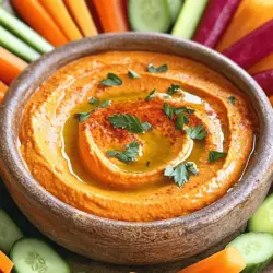- 2 große rote Paprika - 1 Tasse Frischkäse, weich - 1/2 Tasse griechischer Joghurt - 2 Knoblauchzehen, fein gehackt - 1 Esslöffel Zitronensaft - 1 Teelöffel geräuchertes Paprikapulver - Salz und Pfeffer nach Geschmack - Frische Petersilie, gehackt (zum Garnieren) Die Hauptzutaten geben diesem Dip seinen vollen Geschmack. Die roten Paprika sind süß und rauchig. Ich liebe, wie der Frischkäse eine weiche Basis schafft. Der griechische Joghurt bringt eine frische Note. Die Gewürze und Aromen machen den Dip lebendig. Der Knoblauch gibt einen tollen Kick. Zitronensaft bringt etwas Säure. Geräuchertes Paprikapulver fügt Tiefe hinzu. Für die Garnierung sind Salz und Pfeffer wichtig. Sie runden den Geschmack ab. Frische Petersilie gibt Farbe und Frische. Voller Geschmack, wenig Aufwand! Das ist der Schlüssel zu diesem tollen Dip. Das vollständige Rezept findest du hier. - Heizen Sie Ihren Ofen auf 220°C (425°F) vor. - Halbieren Sie die roten Paprika und entfernen Sie die Kerne und Stängel. Legen Sie die Paprikahälften mit der Schnittfläche nach unten auf ein Backblech. - Rösten Sie die Paprika im vorgeheizten Ofen für 25-30 Minuten. Die Haut sollte Blasen werfen und leicht verkohlt sein. - Nach dem Rösten nehmen Sie die Paprika aus dem Ofen. Legen Sie sie in eine Schüssel und decken Sie die Schüssel mit Frischhaltefolie ab. Lassen Sie die Paprika etwa 10 Minuten dämpfen. So können Sie die Haut leichter abziehen. - Nach dem Dämpfen ziehen Sie die Haut der Paprika ab und entsorgen sie. Schneiden Sie die gerösteten Paprika grob in Stücke. - In einer Rührschüssel vermengen Sie die grob gehackten Paprika, den Frischkäse, den griechischen Joghurt, den gehackten Knoblauch, den Zitronensaft, das geräucherte Paprikapulver sowie Salz und Pfeffer. - Verwenden Sie einen Handmixer oder eine Küchenmaschine, um die Mischung zu pürieren. Sie sollte glatt und cremig sein. Probieren Sie den Dip und passen Sie die Gewürze nach Ihrem Geschmack an. - Geben Sie den Dip in eine Servierschüssel und garnieren Sie ihn mit gehackter Petersilie. Für das vollständige Rezept können Sie auf den Abschnitt "Cremiger Dip mit geröstetem roten Paprika" zurückgreifen. Um den Dip cremig zu machen, benutze einen Handmixer oder eine Küchenmaschine. Diese Geräte helfen dir, eine gleichmäßige Textur zu erreichen. Beginne mit einer niedrigen Geschwindigkeit und steigere sie langsam. So vermeidest du Spritzer. Probiere den Dip nach dem Pürieren. Du kannst die Gewürze nach Geschmack anpassen. Vielleicht magst du mehr Salz oder etwas mehr Zitronensaft. Für eine schöne Präsentation, träufle etwas Olivenöl über den Dip. Füge eine Prise Paprikapulver hinzu, um die Farbe zu intensivieren. Du kannst den Dip mit bunten Gemüsesticks servieren. Karotten, Gurken und Paprika sind tolle Optionen. Diese Snacks passen perfekt zu dem cremigen Dip. Sie sind gesund und bringen Farbe auf den Tisch. {{image_4}} Möchten Sie eine scharfe Note? Fügen Sie einfach Cayennepfeffer oder Chili hinzu. Diese kleinen Schoten geben dem Dip einen tollen Kick. Sie können auch mit anderen Kräutern und Gewürzen experimentieren. Zum Beispiel, Thymian oder Oregano passen gut. So machen Sie den Dip noch interessanter. Käse kann den Geschmack des Dips stark verändern. Probieren Sie Feta oder Parmesan für einen intensiveren Geschmack. Diese Käsesorten bringen eine salzige Tiefe. Wenn Sie Frischkäse nicht mögen, tauschen Sie ihn gegen einen anderen Käse aus. Ricotta oder Ziegenkäse können ebenfalls sehr lecker sein. Diese Variationen machen den Dip einzigartig und spannend. Für das vollständige Rezept schauen Sie sich den „Cremigen Dip mit geröstetem roten Paprika“ an. Lagern Sie den Dip in einem luftdichten Behälter. So bleibt er frisch. Sie können ihn bis zu 5 Tage aufbewahren. Achten Sie darauf, den Deckel gut zu schließen. Dies verhindert, dass der Dip austrocknet oder Gerüche aufnimmt. Um den Dip einzufrieren, füllen Sie ihn in einen gefrierfesten Behälter. Lassen Sie etwas Platz oben, damit er sich ausdehnen kann. Decken Sie den Behälter gut ab. Zum Auftauen nehmen Sie den Dip einfach aus dem Gefrierfach. Lassen Sie ihn über Nacht im Kühlschrank auftauen. Beachten Sie, dass sich die Textur nach dem Einfrieren ändern kann. Der Dip kann etwas weniger cremig werden. Rühren Sie ihn gut durch, bevor Sie ihn servieren. So wird er wieder geschmeidiger. Wenn Sie die beste Qualität wollen, genießen Sie den Dip frisch. Für das vollständige Rezept, schauen Sie sich den cremigen Dip mit geröstetem roten Paprika an. Der Dip hält sich im Kühlschrank bis zu fünf Tage. Lagern Sie ihn in einem luftdichten Behälter. Dies hält ihn frisch und lecker. Im Gefrierfach kann der Dip bis zu drei Monate aufbewahrt werden. Denken Sie daran, ihn in einem geeigneten Behälter zu lagern, um Gefrierbrand zu vermeiden. Die Textur kann sich beim Auftauen ändern, aber der Geschmack bleibt großartig. Ja, Sie können den Dip im Voraus zubereiten. Das macht die Planung einfacher und spart Zeit. Die Aromen verbinden sich beim Kühlen besser. So schmeckt der Dip noch intensiver. Bereiten Sie ihn einfach einen Tag vorher zu und lassen Sie ihn im Kühlschrank ruhen. Vor dem Servieren einfach gut umrühren. Viele Snacks passen gut zu diesem Dip. Frisches Gemüse ist eine tolle Wahl. Karotten, Gurken und Paprika sind besonders beliebt. Sie bieten einen schönen Kontrast zur Cremigkeit des Dips. Auch Chips oder Pita-Brot sind hervorragende Begleiter. Wer es herzhaft mag, kann auch Crackers oder Brotstangen servieren. Das vollständige Rezept für den cremigen Dip mit geröstetem roten Paprika finden Sie hier: [Cremiger Dip mit geröstetem roten Paprika](#). Es enthält alle Schritte und Zutaten, die Sie benötigen, um diesen leckeren Dip selbst zuzubereiten. Der Dip aus gerösteten Paprika ist einfach und lecker. Wir haben die Hauptzutaten wie rote Paprika, Frischkäse und griechischen Joghurt besprochen. Du hast gelernt, wie man die Paprika perfekt röstet und einen cremigen Dip zubereitet. Denke daran, Gewürze anzupassen und kreativ bei Variationen zu sein. Dieser Dip passt gut zu Snacks, die du liebst. Probiere ihn aus, und genieße jeden Bissen. Es wird dir sicher schmecken!