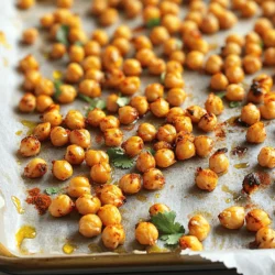 Für diese leckeren Kichererbsen brauchst du: - 1 Dose (425 g) Kichererbsen, abgetropft und gespült - 2 Esslöffel Olivenöl Diese Zutaten sind die Basis für deinen Snack. Die Kichererbsen geben dir eine tolle Textur und viele Nährstoffe. Um die Kichererbsen richtig würzig zu machen, mische folgende Gewürze: - 1 Teelöffel geräuchertes Paprikapulver - 1 Teelöffel Kreuzkümmel - 1/2 Teelöffel Cayennepfeffer (nach Geschmack anpassen) - 1 Teelöffel Knoblauchpulver - 1 Teelöffel Zwiebelpulver - Salz nach Geschmack Diese Gewürze bringen den richtigen Kick. Die Mischung aus geräuchertem Paprika und Kreuzkümmel sorgt für ein tolles Aroma. Um die Kichererbsen noch schöner zu machen, kannst du sie mit etwas Frischem garnieren: - Frisch gehackter Koriander oder Petersilie (optional) Die Kräuter verleihen deinem Snack Farbe und einen frischen Geschmack. Probiere es aus! Du wirst die Kombination lieben! Um den besten Geschmack zu erzielen, beginne mit einer Dose Kichererbsen. Du solltest sie gut abspülen. Nach dem Abspülen tupfe sie mit einem sauberen Küchentuch trocken. Dies ist wichtig, damit sie beim Rösten knusprig werden. Wenn die Kichererbsen zu feucht sind, können sie weich bleiben. Jetzt kommt der spannende Teil! Gib die trockenen Kichererbsen in eine große Schüssel. Füge 2 Esslöffel Olivenöl hinzu. Dann kommen die Gewürze: 1 Teelöffel geräuchertes Paprikapulver, 1 Teelöffel Kreuzkümmel, und 1/2 Teelöffel Cayennepfeffer. Du kannst den Cayennepfeffer nach deinem Geschmack anpassen. Füge auch 1 Teelöffel Knoblauchpulver und 1 Teelöffel Zwiebelpulver hinzu. Streue etwas Salz nach Geschmack über die Mischung. Rühre gut um, bis alle Kichererbsen gleichmäßig mit den Gewürzen bedeckt sind. Heize deinen Ofen auf 200°C vor und lege ein Backblech mit Backpapier aus. Verteile die gewürzten Kichererbsen gleichmäßig auf dem Backblech. Röste sie für etwa 25-30 Minuten. Während des Röstens schüttle das Blech einmal, damit sie gleichmäßig garen. Die Kichererbsen sollten goldbraun und knusprig sein. Wenn sie fertig sind, lass sie kurz abkühlen. Probiere sie und passe die Gewürze nach Bedarf an. Optional kannst du sie mit frisch gehacktem Koriander oder Petersilie garnieren. Um knusprige Kichererbsen zu bekommen, beginne mit gut abgetropften Kichererbsen. Spüle sie unter Wasser und tupfe sie mit einem Tuch trocken. Feuchtigkeit ist der Feind der Knusprigkeit. Je weniger Feuchtigkeit, desto besser. Lege die Kichererbsen in einer einzigen Schicht auf das Backblech. So rösten sie gleichmäßig und werden schön knusprig. Die Gewürze sind anpassbar! Du kannst mehr Cayennepfeffer für extra Schärfe hinzufügen. Magst du es weniger scharf? Lass den Cayennepfeffer weg oder reduziere ihn. Auch die anderen Gewürze kannst du variieren. Probiere zum Beispiel italienische Kräuter oder Curry. Experimentiere, bis du deinen perfekten Snack findest! Ein vorgeheizter Ofen ist wichtig. Stelle sicher, dass dein Ofen auf 200°C (400°F) eingestellt ist. Nutze ein Backblech mit Backpapier. Das verhindert, dass die Kichererbsen ankleben. Schüttle das Blech während des Röstens, damit sie gleichmäßig garen. So bekommst du die besten Ergebnisse. Für das vollständige Rezept, siehe [Full Recipe]. {{image_4}} Du kannst die Kichererbsen nach Lust und Laune würzen. Probiere verschiedene Gewürze. Hier sind einige tolle Optionen: - Curry-Pulver: Für einen indischen Touch. - Chili-Pulver: Für extra Schärfe. - Zitronenschale: Für frische Zitrusnoten. - Kräuter der Provence: Für einen mediterranen Flair. Experimentiere und finde deine Lieblingsmischung! Kichererbsen sind großartig, aber auch andere Hülsenfrüchte passen gut. Du kannst: - Schwarze Bohnen: Für einen anderen Geschmack. - Linsen: Sie rösten schnell und sind gesund. - Grüne Erbsen: Für eine süßere Note. Jede Hülsenfrucht hat ihre eigene Textur und Geschmack. Probiere sie aus! Die Portionierung ist wichtig. Du kannst die Kichererbsen in Schalen servieren oder in Tüten füllen. Hier sind einige Ideen: - Snack für den Filmabend: Lecker und knusprig. - Salat-Topping: Gib ihnen einen gesunden Kick. - Party-Snack: Perfekt für deinen nächsten Besuch. Mach deine Snacks bunt und einladend. Kichererbsen sind vielseitig und lecker! Wenn du Kichererbsen übrig hast, lass sie abkühlen. Dann lege sie in einen luftdichten Behälter. So bleiben sie frisch. Du kannst sie bis zu drei Tage im Kühlschrank aufbewahren. Achte darauf, sie nicht in der Nähe feuchter Lebensmittel zu lagern. Feuchtigkeit macht sie weich. Die Haltbarkeit von Kichererbsen hängt von der Lagerung ab. Richtig gelagert, sind sie bis zu einer Woche knusprig. Die beste Lagerung ist bei Raumtemperatur, fern von Licht und Wärme. Wenn du sie länger aufbewahren möchtest, kannst du sie auch einfrieren. Das macht sie bis zu drei Monate haltbar. Um die Kichererbsen wieder knusprig zu machen, heize deinen Ofen auf 180°C vor. Lege die Kichererbsen auf ein Backblech. Röste sie für etwa 10 bis 15 Minuten. Alternativ kannst du auch eine Pfanne verwenden. Erhitze sie bei mittlerer Hitze, bis sie warm sind. So bleibst du bei der perfekten Knusprigkeit. Die Kichererbsen bleiben frisch, wenn du sie richtig lagerst. In einem luftdichten Behälter sind sie bis zu einer Woche haltbar. Wenn du sie im Kühlschrank aufbewahrst, bleiben sie knusprig und lecker. Wenn du sie länger aufbewahren möchtest, friere sie ein. Das hält sie bis zu sechs Monate frisch. Ja, du kannst andere Hülsenfrüchte ausprobieren. Schwarze Bohnen, grüne Erbsen oder Linsen sind gute Alternativen. Achte darauf, die Kochzeit anzupassen. Jede Hülsenfrucht hat einen eigenen Geschmack und eine eigene Textur. Experimentiere mit verschiedenen Gewürzen, um neue Aromen zu entdecken. Kichererbsen sind sehr gesund. Sie sind reich an Eiweiß und Ballaststoffen. Diese Nährstoffe helfen dir, satt zu bleiben und unterstützen eine gute Verdauung. Kichererbsen enthalten auch wichtige Vitamine und Mineralien, wie Eisen und Magnesium. Sie fördern die Herzgesundheit und können den Blutzuckerspiegel stabilisieren. Wenn du mehr über die Zubereitung erfahren möchtest, sieh dir das [Full Recipe] an. Kichererbsen sind vielseitig und einfach zuzubereiten. Wir haben die besten Zutaten, Gewürze und Tipps geteilt. Die Schritt-für-Schritt-Anleitung hilft dir, knackige Kichererbsen zu rösten. Variiere die Rezepte nach deinem Geschmack und achte auf die Lagerung. Diese Hülsenfrüchte sind gesund und lecker. Experimentiere mit neuen Gewürzen und finde deinen persönlichen Lieblingsgeschmack. So gewinnst du nicht nur in der Küche, sondern auch für deine Gesundheit.