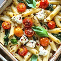 Baked Feta Pasta Einfaches und köstliches Rezept
