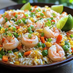 Einfache Garnelen-Pfannenreis Rezept für Genuss