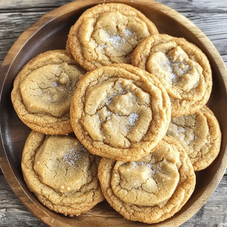 Um die perfekten Brown Butter Ginger Molasses Cookies zu backen, benötigst du folgende Zutaten: - 1 Tasse ungesalzene Butter - 1 Tasse brauner Zucker, fest verpackt - 1/2 Tasse weißer Zucker - 1/2 Tasse Melasse - 1 großes Ei - 2 Teelöffel Vanilleextrakt - 3 Tassen Weizenmehl - 2 Teelöffel gemahlener Ingwer - 2 Teelöffel gemahlener Zimt - 1 Teelöffel Natron - 1/2 Teelöffel Salz - 1/4 Teelöffel gemahlene Nelken - 1/2 Tasse grober Zucker zum Wälzen (optional) Wenn du einige Zutaten nicht hast, gibt es Alternativen. Verwende anstelle von ungesalzener Butter gesalzene Butter. Reduziere dann das Salz im Rezept. Für die Melasse kannst du Honig oder Ahornsirup nutzen, aber der Geschmack wird etwas anders sein. Wenn du keinen gemahlenen Ingwer hast, kannst du frischen Ingwer verwenden. Reibe ihn fein und reduziere etwas die Menge. Wähle hochwertige Butter für den besten Geschmack. Achte darauf, dass der braune Zucker fest gepackt ist. Dies sorgt für die richtige Süße. Frische Gewürze sind wichtig. Sie geben den Keksen mehr Aroma. Kaufe deine Gewürze in kleinen Mengen, um sicherzustellen, dass sie frisch bleiben. Verwende Bio-Zutaten, wenn möglich, für einen besseren Geschmack und weniger Chemikalien. Zuerst erhitzt du die ungesalzene Butter in einem Topf. Stelle die Hitze auf mittel. Lass die Butter schmelzen, bis sie zu schäumen beginnt. Rühre ständig um. Nach etwa 5 bis 7 Minuten wird die Butter goldbraun und du riechst den nussigen Duft. Nimm den Topf vom Herd und lass die Butter leicht abkühlen. In einer großen Rührschüssel vermischst du den braunen Zucker, den weißen Zucker und die Melasse. Gib dann die gebräunte Butter hinzu. Rühre alles gut um, bis die Mischung gleichmäßig ist. Jetzt füge das Ei und den Vanilleextrakt hinzu. Rühre weiter, bis alles glatt ist. Nehme eine zweite Schüssel und gib das Weizenmehl hinein. Füge den gemahlenen Ingwer, Zimt, Natron, Salz und die gemahlenen Nelken hinzu. Verquirle die trockenen Zutaten gut miteinander. So sorgst du dafür, dass sich die Gewürze gleichmäßig verteilen. Gib die trockenen Zutaten nach und nach zur feuchten Mischung. Rühre vorsichtig, bis alles gerade vermischt ist. Der Teig wird etwas dicklich sein. Decke die Schüssel mit Frischhaltefolie ab und stelle sie für mindestens 30 Minuten in den Kühlschrank. Das Kühlen hilft, die Aromen zu verbinden. Heize den Ofen auf 175°C vor. Lege zwei Backbleche mit Backpapier aus. Forme aus dem Teig kleine Kugeln, etwa 2 Esslöffel groß. Du kannst die Kugeln in grobem Zucker wälzen, wenn du magst. Lege sie auf die Bleche und lasse Platz zwischen ihnen. Backe die Kekse 10 bis 12 Minuten. Die Ränder sollten fest sein, die Mitte bleibt weich. Nimm die Kekse aus dem Ofen und lass sie einige Minuten auf dem Blech abkühlen. Danach lege sie auf ein Gitter, um vollständig abzukühlen. Du kannst die Kekse in einer schönen Dose anrichten oder auf einem Teller stapeln. Ein wenig gemahlener Ingwer oder Zimt als Dekoration macht sie noch schöner. Genieße sie mit einer Tasse Tee oder Milch. Um perfekte Kekse zu backen, gibt es einige häufige Fehler. Hier sind einige Tipps, um sicherzustellen, dass Ihre Kekse immer lecker werden: - Übermischen: Rühren Sie den Teig nur, bis alles vermischt ist. Zu viel Rühren macht die Kekse hart. - Zutaten abmessen: Verwenden Sie eine Küchenwaage oder Messbecher. Ungenaue Mengen führen zu unerwarteten Ergebnissen. - Teig kühlen: Lassen Sie den Teig immer kühlen. Dies hilft, die Aromen zu verbinden und die Kekse knusprig zu machen. Braune Butter gibt den Keksen einen nussigen Geschmack. Hier sind einige Techniken, um sie richtig zu verwenden: - Langsam erhitzen: Schmelzen Sie die Butter bei mittlerer Hitze. So vermeiden Sie das Verbrennen. - Rühren: Rühren Sie ständig, wenn die Butter schmilzt. Dies sorgt für eine gleichmäßige Bräunung. - Aroma prüfen: Achten Sie auf den nussigen Duft. Wenn er stark ist, ist die Butter bereit. Die Konsistenz und der Geschmack der Kekse sind entscheidend. Hier sind einige Tipps: - Mehl richtig abmessen: Verwenden Sie den Löffel-und-eben-Methode, um Luft in das Mehl zu bringen. - Zucker variieren: Mischen Sie braunen und weißen Zucker. Dies gibt der Textur Tiefe. - Gewürze hinzufügen: Experimentieren Sie mit zusätzlichen Gewürzen wie Muskat oder Piment. Diese verleihen einen besonderen Kick. {{image_4}} Wenn du Schokolade magst, kannst du die Kekse aufpeppen! Füge einfach 1 Tasse Schokoladenstückchen hinzu. Diese geben den Keksen extra Geschmack und Textur. Du kannst auch halb süße und weiße Schokolade mischen. Das sorgt für einen tollen Kontrast. Die Schokolade schmilzt beim Backen und macht die Kekse noch köstlicher. Möchtest du mehr Geschmack? Probiere verschiedene Gewürze! Füge 1 Teelöffel Muskatnuss hinzu für einen warmen, würzigen Kick. Du kannst auch etwas Cayennepfeffer für eine scharfe Note verwenden. Zimt und Ingwer sind schon drin, doch ein Hauch von Kardamom kann die Aromen intensivieren. Sei kreativ und finde deine perfekte Mischung! Hast du Allergien? Es gibt viele Alternativen! Verwende glutenfreies Mehl, um die Kekse glutenfrei zu machen. Ersetze die Butter durch Kokosöl für eine milchfreie Option. Anstelle von Ei kannst du ein Apfelmus oder eine Banane verwenden. Diese helfen, die Feuchtigkeit zu erhalten. Achte darauf, die Mengen anzupassen, um die richtige Konsistenz zu erreichen. So kannst du die Kekse genießen, ohne auf den Geschmack zu verzichten! Um die frischen Kekse zu bewahren, lege sie in einen luftdichten Behälter. Achte darauf, dass der Behälter sauber und trocken ist. Wenn du die Kekse schichtweise stapelst, lege Backpapier zwischen die Schichten. So bleiben sie weich und kleben nicht zusammen. Stelle den Behälter an einen kühlen, trockenen Ort. Vermeide direkte Sonne oder Hitzequellen. Die Kekse bleiben bei richtiger Lagerung etwa eine Woche frisch. Nach fünf Tagen können sie anfangen, ihre Weichheit zu verlieren. Wenn du die Kekse länger aufbewahren möchtest, ist das Einfrieren eine gute Option. So kannst du sicherstellen, dass sie auch nach Wochen noch gut schmecken. Um Kekse einzufrieren, lasse sie zuerst vollständig abkühlen. Lege die Kekse dann in einen luftdichten Gefrierbeutel oder Behälter. Achte darauf, die Luft so gut wie möglich herauszudrücken. Beschrifte den Behälter mit dem Datum. Die Kekse halten sich bis zu drei Monate im Gefrierfach. Zum Auftauen nimmst du die Kekse einfach heraus und lässt sie bei Raumtemperatur stehen. So bleiben sie lecker und frisch! Um den Geschmack zu verbessern, füge mehr Gewürze hinzu. Mehr Ingwer oder Zimt macht einen großen Unterschied. Du kannst auch eine Prise Muskatnuss probieren. Eine hochwertige Melasse bringt mehr Tiefe. Achte darauf, frische Gewürze zu verwenden. Sie geben den Keksen ein lebendiges Aroma. Ungesüßte Butter kann verwendet werden, aber sie hat einen anderen Geschmack. Braune Butter gibt den Keksen einen nussigen, reichen Geschmack. Wenn du ungesüßte Butter nimmst, kann der Keks weniger süß sein. Ich empfehle, die ungesalzene Variante zu verwenden, um das Aroma nicht zu beeinträchtigen. Statt Melasse kannst du Honig oder Ahornsirup nutzen. Beide geben Süße, aber der Geschmack wird anders sein. Wenn du so etwas wie Zuckerrübenmelasse verwendest, wird der Keks süßer. Es ist wichtig, die Menge anzupassen, da die Konsistenz variieren kann. Um die Kekse weich zu halten, achte auf die Backzeit. Wenn du sie zu lange im Ofen lässt, werden sie hart. Lass sie leicht unterbacken, damit sie in der Mitte weich sind. Auch das Kühlen des Teigs hilft, die Kekse zart zu halten. Ja, du kannst die Kekse vegan machen. Ersetze die Butter durch pflanzliche Margarine. Verwende einen pflanzlichen Ei-Ersatz wie Apfelmus oder Leinsamen. Achte darauf, dass die Melasse und der Zucker vegan sind. So kannst du leckere Kekse ohne tierische Produkte genießen. Zusammenfassend haben wir die wichtigen Zutaten und deren Alternativen für Ihre Kekse besprochen. Ich habe eine klare Schritt-für-Schritt-Anleitung gegeben, die Ihnen beim Backen hilft. Außerdem habe ich Tipps und Tricks geteilt, um Fehler zu vermeiden und die besten Aromen zu erzielen. Denken Sie daran, dass die Variationen Ihre Cookies einzigartig machen können. Eine gute Lagerung ist ebenfalls wichtig für die Frische. Nutzen Sie die FAQs für gezielte Fragen. Jetzt sind Sie bereit, Ihre perfekten Kekse zu backen!