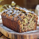 Um ein schmackhaftes Schokoladenstückchen-Zucchini-Brot zu backen, brauchst du diese Hauptzutaten: - 1 Tasse geriebene Zucchini (ca. 1 mittelgroße Zucchini) - 1 Tasse Weizenmehl - 1/2 Tasse Vollkornmehl - 1/2 Teelöffel Natron - 1/2 Teelöffel Backpulver - 1/4 Teelöffel Salz - 1 Teelöffel gemahlener Zimt - 1/2 Tasse weißer Zucker - 1/2 Tasse brauner Zucker, fest gepackt - 1/2 Tasse Pflanzenöl - 2 große Eier - 1 Teelöffel Vanilleextrakt - 1/2 Tasse Zartbitterschokoladenstückchen Diese Zutaten bilden die Basis für dein Brot. Die Zucchini macht das Brot feucht und lecker. Um das Brot noch schmackhafter zu machen, kannst du diese Zutaten hinzufügen: - 1/4 Tasse gehackte Walnüsse (optional) - Eine Prise Muskatnuss für einen warmen Geschmack Die Walnüsse geben einen schönen Crunch. Muskatnuss bringt eine besondere Note in das Brot. Wenn du gesündere Optionen möchtest, probiere diese Substitutionen: - Ersetze weißen Zucker durch Honig oder Ahornsirup. - Verwende Kokosöl anstelle von Pflanzenöl. - Nimm glutenfreies Mehl, wenn du glutenfrei backen möchtest. Diese Änderungen machen dein Brot gesünder, ohne den Geschmack zu verlieren. Es ist einfach, lecker und gut für dich! Heize deinen Ofen auf 175°C vor. Fette eine Kastenform (9x5 Zoll) mit etwas Öl ein. Du kannst auch Backpapier verwenden. Das macht das Herausnehmen später einfacher. Nimm eine mittelgroße Schüssel. Mische das Weizenmehl, Vollkornmehl, Natron, Backpulver, Salz und den gemahlenen Zimt. Rühre gut um, bis alles gleichmäßig verteilt ist. Stelle die Mischung beiseite. In einer großen Rührschüssel kombinierst du den weißen Zucker, den braunen Zucker, das Pflanzenöl, die Eier und den Vanilleextrakt. Schlage die Mischung glatt und cremig. Füge dann die geriebene Zucchini hinzu. Mische alles gut zusammen. Füge die trockene Mischung langsam zu den nassen Zutaten hinzu. Verwende einen Spatel, um alles vorsichtig zu falten. Achte darauf, nicht zu viel zu mischen. Hebe die Zartbitterschokoladenstückchen und die Walnüsse (wenn du sie verwendest) unter den Teig. Gieße den Teig in die vorbereitete Kastenform und glätte die Oberfläche. Backe das Brot für 50-60 Minuten. Überprüfe mit einem Zahnstocher, ob es fertig ist. Lass das Brot 10 Minuten in der Form abkühlen. Danach lege es auf ein Kuchengitter, um vollständig abzukühlen. Schneide das Brot in Scheiben und serviere es auf einer schönen Platte. Du kannst die Oberseite mit Puderzucker bestäuben oder mit Schlagsahne servieren. So sieht es besonders lecker aus! Wählen Sie eine frische Zucchini. Sie sollte fest und glänzend sein. Achten Sie auf kleine Zucchini, da sie mehr Geschmack haben. Größere Zucchini haben oft mehr Wasser. Wenn Sie die Zucchini reiben, lassen Sie die Schale dran. So bleibt der Geschmack besser. Um Ihr Brot saftig zu halten, verwenden Sie frische Zucchini. Drücken Sie die Zucchini nicht zu stark aus. Ein wenig Feuchtigkeit ist wichtig für die Textur. Öl trägt auch zur Saftigkeit bei. Verwenden Sie hochwertiges Pflanzenöl für den besten Geschmack. Lassen Sie das Brot nach dem Backen kurz abkühlen. So bleibt die Feuchtigkeit im Brot. Ein häufiges Problem ist, den Teig zu stark zu mischen. Mischen Sie nur bis alles gut verbunden ist. Zu viel Mischen macht das Brot dicht und trocken. Achten Sie darauf, die Backzeit genau zu beachten. Überbacken führt zu trockenem Brot. Verwenden Sie einen Zahnstocher, um die Garheit zu prüfen. Stecken Sie ihn in die Mitte des Brotes. Wenn er sauber herauskommt, ist es fertig. {{image_4}} Es gibt viele Möglichkeiten, das Schokoladenstückchen Zucchini-Brot zu variieren. Du kannst mit verschiedenen Schokoladensorten experimentieren. Zum Beispiel, nutze Vollmilchschokolade oder weiße Schokolade. Das gibt deinem Brot eine andere Süße und Textur. Wenn du Nüsse magst, füge gehackte Walnüsse oder Pekannüsse hinzu. Sie geben einen schönen Crunch und Ergänzung zur Zucchini. Wenn du nach gesünderen Optionen suchst, gibt es viele Möglichkeiten. Du kannst den Zucker reduzieren oder durch Zuckeraustauschstoffe ersetzen. Stevia oder Erythrit sind großartige Optionen. Sie sorgen für Süße, ohne viele Kalorien. Auch das Pflanzenöl kannst du durch Apfelmus ersetzen. Das macht das Brot feuchter und reduziert das Fett. Das Zucchini-Brot kannst du auch saisonal anpassen. Im Herbst füge etwas Muskatnuss oder Kürbiskreation hinzu. Diese Gewürze geben dem Brot ein warmes Aroma. Im Sommer, probiere frische Kräuter wie Minze oder Basilikum. Diese geben dem Brot eine frische Note. Experimentiere mit deinen Lieblingszutaten und finde deine perfekte Mischung! Um dein Zucchini-Brot frisch zu halten, lege es in einen Plastikbeutel. Achte darauf, die Luft herauszudrücken. So bleibt das Brot weich und feucht. Wenn du kein Plastik verwenden möchtest, wickele es in Frischhaltefolie. Lagere das Brot an einem kühlen, trockenen Ort. Es sollte bei Raumtemperatur bis zu vier Tage gut bleiben. Wenn du das Brot länger aufbewahren möchtest, kannst du es einfrieren. Lass das Brot zuerst vollständig abkühlen. Schneide es dann in Scheiben, um die Portionierung zu erleichtern. Wickele die Scheiben einzeln in Frischhaltefolie ein und lege sie in einen Gefrierbeutel. So bleibt das Zucchini-Brot bis zu drei Monate frisch. Zum Auftauen lege die Scheiben einfach bei Raumtemperatur für ein paar Stunden heraus. Um das Zucchini-Brot aufzuwärmen, heize deinen Ofen auf 150°C vor. Lege die Scheiben auf ein Backblech und erwärme sie für etwa 10 Minuten. Alternativ kannst du die Mikrowelle verwenden. Erhitze die Scheiben jeweils für 15-20 Sekunden. Serviere das Brot warm, eventuell mit etwas Butter oder Marmelade. Das bringt den Geschmack noch besser zur Geltung! Das Schokoladenstückchen-Zucchini-Brot bleibt frisch für etwa 3 bis 5 Tage. Bewahre es in einem luftdichten Behälter auf. So bleibt es saftig und lecker. Du kannst es auch im Kühlschrank lagern, um die Haltbarkeit zu verlängern. Wenn du das Brot länger aufbewahren möchtest, friere es ein. Eingewickelt in Frischhaltefolie oder in einem Gefrierbeutel bleibt es bis zu 3 Monate gut. Ja, du kannst gefrorene Zucchini verwenden. Achte darauf, sie vorher gut abzutropfen. Das hilft, überschüssige Feuchtigkeit zu entfernen. So bleibt dein Brot perfekt in der Konsistenz. Gefrorene Zucchini sind praktisch, wenn du frische nicht zur Hand hast. Sie bieten auch eine gute Möglichkeit, Überproduktion aus dem Garten zu nutzen. Wenn der Teig zu trocken ist, füge einen Esslöffel Pflanzenöl oder Wasser hinzu. Mische es gut unter, bis die Konsistenz stimmt. Ist der Teig zu feucht, füge etwas mehr Mehl hinzu. Achte darauf, nicht zu viel zu mischen, um die Textur nicht zu beeinträchtigen. Ein ausgewogenes Verhältnis ist der Schlüssel für ein gutes Ergebnis. Ja, es gibt eine glutenfreie Variante. Verwende glutenfreies Mehl anstelle von Weizenmehl. Du kannst auch eine Mischung aus glutenfreiem Mehl und Mandelmehl verwenden. Achte darauf, dass das Backpulver glutenfrei ist. Diese Anpassungen machen dein Zucchini-Brot für alle zugänglich. Es schmeckt genauso gut und bleibt saftig! Zusammengefasst hast du gelernt, wie man ein schokoladiges Zucchini-Brot zubereitet. Wir haben die Zutaten, die Zubereitung und nützliche Tipps durchgegangen. Denk daran, die Zucchini gut auszuwählen, um das Brot saftig zu halten. Variationen und Lagerungshinweise helfen dir, das Brot frisch zu genießen. Jetzt bist du bereit, dein eigenes Zucchini-Brot zu backen und zu experimentieren! Viel Spaß dabei!