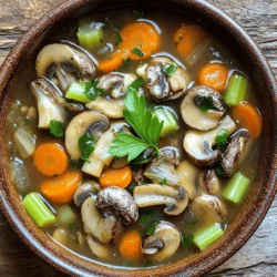 - 450 g gemischte Pilze (z. B. Cremini, Shiitake und Champignons), in Scheiben geschnitten - 4 Knoblauchzehen, fein gehackt - 1 große Zwiebel, gewürfelt - 2 Karotten, gewürfelt - 3 Stangen Sellerie, gewürfelt - 1 Liter Gemüsebrühe - 2 Esslöffel Olivenöl - 2 Teelöffel getrockneter Thymian - 2 Teelöffel getrockneter Rosmarin - Salz und Pfeffer nach Geschmack - 1 Esslöffel Maisstärke (optional) - Frische Petersilie, gehackt (zum Garnieren) Für diesen Eintopf sind die Zutaten wichtig. Die Pilze geben einen herzhaften Geschmack. Knoblauch und Zwiebel fügen Tiefe hinzu. Karotten und Sellerie bringen Süße und Crunch. Gemüsebrühe sorgt für eine gute Basis. Die Kräuter sind der Schlüssel zu einem tollen Aroma. Das Olivenöl hilft beim Anbraten der Zwiebel und des Gemüses. Maisstärke kann den Eintopf dicker machen, wenn Sie es mögen. Frische Petersilie sorgt für Farbe und Frische beim Servieren. Jede Zutat hat ihren Platz und trägt zur Gesamtheit bei. Wählen Sie frische Zutaten für den besten Geschmack. Wenn Sie mögen, können Sie auch andere Pilze probieren. Jede Variation macht den Eintopf einzigartig. Zuerst reinigen Sie die Pilze. Entfernen Sie den Schmutz mit einem feuchten Tuch. Schneiden Sie die Pilze in dünne Scheiben. Dann nehmen Sie die Zwiebel. Würfeln Sie sie in kleine Stücke. Jetzt sind die Karotten dran. Schneiden Sie diese ebenfalls in Würfel. Fügen Sie die Selleriestangen hinzu und würfeln Sie sie. Schließlich hacken Sie den Knoblauch fein. So haben Sie alle Zutaten für den nächsten Schritt bereit. Erhitzen Sie das Olivenöl in einer großen Pfanne. Warten Sie, bis es heiß ist, aber nicht raucht. Geben Sie die Zwiebel, Karotten und Sellerie in die Pfanne. Braten Sie alles für etwa fünf Minuten an. Das Gemüse soll weich, aber nicht braun werden. Nun fügen Sie den gehackten Knoblauch hinzu. Braten Sie ihn für ein bis zwei Minuten weiter. Der Knoblauch sollte duften, aber nicht verbrennen. Übertragen Sie das angedünstete Gemüse in den Slow Cooker. Fügen Sie die geschnittenen Pilze hinzu. Gießen Sie die Gemüsebrühe in den Topf. Streuen Sie den getrockneten Thymian und Rosmarin darüber. Würzen Sie alles mit Salz und Pfeffer. Rühren Sie die Mischung gut um, damit sich die Aromen verbinden. Decken Sie den Slow Cooker mit dem Deckel ab. Stellen Sie ihn auf 'niedrig' für sechs bis acht Stunden. Alternativ können Sie ihn auf 'hoch' stellen für drei bis vier Stunden. Der Eintopf ist fertig, wenn das Gemüse zart ist. Wenn Sie einen dickeren Eintopf wünschen, nutzen Sie Maisstärke. Mischen Sie sie mit etwas Wasser, um eine Paste zu machen. Rühren Sie diese Mischung in den Eintopf. Lassen Sie ihn für die letzten 30 Minuten weiterkochen. So wird der Eintopf schön cremig. Nach dem Kochen sollten Sie den Eintopf probieren. Schmecken Sie ihn ab und fügen Sie bei Bedarf mehr Salz oder Pfeffer hinzu. Servieren Sie den Eintopf heiß. Garnieren Sie ihn mit frischer, gehackter Petersilie. Dies gibt ihm eine schöne Farbe und zusätzlichen Geschmack. Um Gemüse perfekt anzubraten, erhitzen Sie zuerst das Olivenöl. Es sollte heiß sein, aber nicht rauchen. Fügen Sie die Zwiebeln, Karotten und Sellerie hinzu und braten Sie sie an. Kochen Sie sie, bis sie weich sind. Dies dauert etwa fünf Minuten. Geben Sie dann den Knoblauch dazu. Braten Sie ihn nur kurz, um die Aromen freizusetzen. Bei der Auswahl der Pilze sind Frische und Textur wichtig. Cremini, Shiitake und Champignons sind die besten Optionen. Achten Sie darauf, dass sie fest und nicht matschig sind. Dies gibt Ihrem Eintopf den besten Geschmack. Frische Kräuter bringen mehr Aroma. Petersilie, Thymian oder Rosmarin sind ideal. Fügen Sie sie kurz vor dem Servieren hinzu. So bleiben die Aromen frisch und intensiv. Experimentieren Sie mit Gewürzen. Neben Thymian und Rosmarin können auch Lorbeerblätter oder Paprika gut passen. Ein Hauch von Chili-Pulver kann für ein wenig Schärfe sorgen. Servieren Sie den Eintopf in rustikalen Schalen. Das sieht toll aus und macht das Essen gemütlich. Geben Sie einen Spritzer Olivenöl oben drauf. Das sorgt für zusätzlichen Geschmack und sieht gut aus. Bieten Sie knuspriges Brot zum Dippen an. Es ergänzt den Eintopf perfekt und macht die Mahlzeit herzhaft. Sie können auch frische Brötchen oder Baguette servieren. {{image_4}} Um den Eintopf vegetarisch oder vegan zu machen, kannst du einige einfache Änderungen vornehmen. - Verwendung von pflanzlichen Brühen: Nutze Gemüsebrühe anstelle von Rinder- oder Hühnerbrühe. Diese Brühe gibt dem Eintopf einen klaren, frischen Geschmack. - Zusätzliche Gemüsesorten integrieren: Du kannst viele Gemüse wie Zucchini, Paprika oder grüne Bohnen hinzufügen. Diese geben dem Gericht mehr Farbe und Nährstoffe. Wenn du mehr Protein möchtest, gibt es tolle Optionen: - Hinzufügen von Tofu oder Bohnen: Füge gewürfelten Tofu oder Kichererbsen hinzu. Diese Zutaten machen den Eintopf sättigender und lecker. - Anpassen für Fleischliebhaber: Du kannst auch Hähnchen oder Rindfleisch hinzufügen. Einfach in kleine Stücke schneiden und zusammen mit dem Gemüse kochen. Die Gewürze machen den Eintopf besonders. Hier sind einige Ideen: - Andere Kräuter und Gewürze ausprobieren: Probiere frischen Basilikum oder Petersilie. Sie geben dem Essen eine neue Note. - Anpassung an persönliche Geschmäcker: Wenn du es scharf magst, füge etwas Cayennepfeffer oder Paprika hinzu. So passt der Eintopf perfekt zu deinem Geschmack. Um den Eintopf richtig abzukühlen, lassen Sie ihn zuerst auf Raumtemperatur kommen. Das verhindert, dass sich Bakterien bilden. Wenn der Eintopf noch warm ist, legen Sie ihn nicht sofort in den Kühlschrank. Verwenden Sie einen großen, flachen Behälter. So kühlt der Eintopf gleichmäßiger ab. Bewahren Sie den Eintopf im Kühlschrank auf, wenn er abgekühlt ist. Er bleibt dort für 3 bis 5 Tage frisch. Um den Eintopf einzufrieren, lassen Sie ihn zuerst abkühlen. Füllen Sie den Eintopf in gefriergeeignete Behälter oder Beutel. Lassen Sie etwas Platz, da sich die Flüssigkeit beim Einfrieren ausdehnt. Schließen Sie die Behälter gut, um Frostschäden zu vermeiden. Zum Auftauen, stellen Sie den Eintopf über Nacht in den Kühlschrank. Wenn Sie ihn erwärmen, machen Sie das langsam auf niedriger Hitze. So bleibt der Eintopf lecker. Überprüfen Sie die Frische des Eintopfs, indem Sie auf Geruch und Farbe achten. Wenn es unangenehm riecht oder die Farbe sich verändert hat, werfen Sie es weg. Der Eintopf hält sich im Kühlschrank 3 bis 5 Tage und im Gefrierfach bis zu 3 Monate. Achten Sie darauf, den Eintopf vor dem Servieren gut zu erhitzen. Das Kochen im Slow Cooker dauert je nach Einstellung unterschiedlich. Bei niedriger Temperatur dauert es 6 bis 8 Stunden. Bei hoher Temperatur sind es 3 bis 4 Stunden. Der Unterschied liegt in der Hitzeverteilung. Niedrige Temperaturen sind sanfter und geben den Aromen mehr Zeit, sich zu entfalten. Hohe Temperaturen sind schneller, aber sie können die Textur des Gemüses beeinflussen. Ja, frische Kräuter sind eine tolle Wahl! Sie bieten intensiveren Geschmack und Aroma. Allerdings gibt es auch Nachteile. Frische Kräuter verderben schneller und sind oft teurer. Getrocknete Kräuter sind länger haltbar und einfacher zu lagern. Wenn du frische Kräuter verwendest, denk daran, die Menge zu erhöhen. Etwa dreimal so viel frische Kräuter sind nötig wie getrocknete. Zu diesem Eintopf passen viele Beilagen. Knuspriges Brot ist immer eine gute Wahl. Es eignet sich perfekt zum Dippen. Du kannst auch einen frischen Salat servieren, um eine leichte Note hinzuzufügen. Ein Glas Rotwein harmoniert gut mit dem Eintopf. Auch ein einfaches Wasser mit Zitrone ist erfrischend. Ja, dieser Eintopf ist glutenfrei! Alle verwendeten Zutaten sind frei von Gluten. Gemüsebrühe ist meist glutenfrei, aber überprüfe die Etiketten. Die Maisstärke ist optional und kann auch glutenfrei sein. Achte darauf, eine glutenfreie Marke zu wählen, falls du sie verwendest. Möchtest du mehr Schärfe? Es gibt einfache Wege, den Eintopf würziger zu machen. Füge etwas rote Paprika oder Cayennepfeffer hinzu. Du kannst auch frische Chilis verwenden. Achte darauf, langsam zu würzen. Du kannst immer mehr hinzufügen, aber nicht zurücknehmen. Ein Spritzer Zitronensaft kann ebenfalls den Geschmack verbessern. Dieser Eintopf vereint leckere Zutaten wie Pilze, frisches Gemüse und besondere Gewürze. Durch eine klare Schritt-für-Schritt-Anleitung wird das Kochen einfach und machbar. Denke daran, den Eintopf individuell anzupassen, indem du neue Kräuter oder Gemüsesorten ausprobierst. Die Lagerungshinweise helfen dir, Reste richtig aufzubewahren. Probiere diese herzliche Mahlzeit aus und genieße sie zu Hause! Es wird dir gut schmecken.