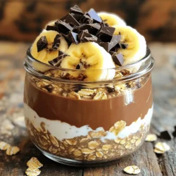 Für die Mocha Overnight Oats brauchst du einige einfache Zutaten. Hier sind die Hauptzutaten: - 1 Tasse Haferflocken - 1 ½ Tassen Mandelmilch (oder Milch nach Wahl) - 1 Esslöffel Kakaopulver - 2 Esslöffel Chiasamen - 2 Esslöffel Ahornsirup (oder Honig) - 1 Teelöffel Instant-Kaffeepulver - ½ Teelöffel Vanilleextrakt Diese Zutaten schaffen die perfekte Basis für deine Overnight Oats. Haferflocken geben dir Energie. Mandelmilch macht sie cremig und lecker. Kakaopulver und Kaffee sorgen für den tollen Geschmack. Wenn du mehr Protein möchtest, füge griechischen Joghurt hinzu. Hier ist, was du brauchst: - ½ Tasse griechischer Joghurt Dieser Joghurt gibt deinen Oats eine schöne Cremigkeit und viel Protein. So bleibst du länger satt und zufrieden. Chiasamen sind auch gut, da sie Ballaststoffe und Protein liefern. Die Garnierungen machen deine Overnight Oats schön und lecker. Hier sind einige Vorschläge: - Zartbitterschokoladenraspel - Banane, in Scheiben geschnitten Diese Toppings bringen zusätzlichen Geschmack und machen das Gericht ansprechend. Zartbitterschokolade ergänzt den Kaffee perfekt, und die Banane fügt eine süße Note hinzu. Du kannst auch andere Früchte oder Nüsse verwenden, um die Oats zu variieren. Um die cremige Grundmischung für deine Mocha Overnight Oats zu machen, nimm eine mittelgroße Schüssel. Vermische darin 1 Tasse Haferflocken, 1 ½ Tassen Mandelmilch, 1 Esslöffel Kakaopulver, 2 Esslöffel Chiasamen, 2 Esslöffel Ahornsirup, 1 Teelöffel Instant-Kaffeepulver und ½ Teelöffel Vanilleextrakt. Rühre alles gut um, bis die Zutaten gleichmäßig verteilt sind. Dann füge ½ Tasse griechischen Joghurt hinzu. Der Joghurt gibt dir mehr Protein und macht die Mischung schön cremig. Mische vorsichtig, damit der Joghurt gleichmäßig verteilt wird. Teile die Mischung gleichmäßig in zwei luftdichte Gläser oder Behälter auf. Verschließe die Gläser gut. Stelle sie über Nacht in den Kühlschrank. Warte mindestens 4 Stunden. So nehmen die Haferflocken und Chiasamen die Flüssigkeit auf und werden weich. Am nächsten Morgen rühre die Haferflocken kräftig um. Wenn sie zu dick sind, füge einen Schuss Mandelmilch hinzu. Garniere die Overnight Oats mit Zartbitterschokoladenraspeln und geschnittenen Bananen. Diese Garnitur macht das Frühstück nicht nur lecker, sondern auch schön anzusehen. Schichte die Oats in ein klares Glas, damit die Farben leuchten. So wird jede Portion zum Genuss! Du kannst deine Mocha Overnight Oats anpassen. Füge Erdnussbutter hinzu, wenn du Nüsse magst. Nutze Kokosmilch für einen tropischen Geschmack. Probiere auch andere Früchte wie Beeren oder Äpfel. Jeder kann seine eigene Mischung finden. Achte darauf, die Haferflocken gut zu mischen. So nehmen sie die Flüssigkeit besser auf. Verwende einen Messbecher für genaue Mengen. Das hilft dir, das perfekte Ergebnis zu erzielen. Lass die Mischung über Nacht im Kühlschrank ruhen. So wird alles schön weich und lecker. Ein häufiger Fehler ist, nicht genug Flüssigkeit zu verwenden. Das macht die Oats trocken. Achte darauf, die Chiasamen gut zu verteilen. Wenn du sie zu lange im Kühlschrank lässt, können sie zu weich werden. Rühre die Oats am Morgen gut um, um die Textur zu verbessern. {{image_4}} Die Mocha Overnight Oats bieten dir eine gesunde und nahrhafte Option. Eine Portion hat etwa 300 Kalorien. Diese enthalten: - 10 g Protein - 50 g Kohlenhydrate - 8 g Fett Die Kombination aus Haferflocken, Chiasamen und griechischem Joghurt macht diese Oats proteinreich. So startest du energisch in den Tag. Protein ist wichtig für deinen Körper. Es hilft beim Muskelaufbau und hält dich länger satt. Mit diesen Oats bekommst du: - Eine gute Portion Protein durch griechischen Joghurt und Chiasamen. - Nährstoffe, die deinen Stoffwechsel unterstützen. - Energie für den ganzen Tag. Die Oats sind auch einfach zuzubereiten. Du kannst sie am Abend machen und am Morgen genießen. Haferflocken sind ein tolles Lebensmittel. Sie sind reich an Ballaststoffen und gut für die Verdauung. Hier sind einige Tipps: - Verwende Vollkornhafer für mehr Nährstoffe. - Ergänze die Oats mit Früchten oder Nüssen für mehr Geschmack und Vitamine. - Experimentiere mit Gewürzen wie Zimt oder Muskatnuss für zusätzliche Aromen. Mit diesen einfachen Schritten machst du deine Ernährung noch gesünder. Wenn du eine vegane Version der Mocha Overnight Oats möchtest, ist das einfach. Ersetze den griechischen Joghurt durch eine pflanzliche Joghurtalternative. Du kannst auch die Milch durch Sojamilch oder Hafermilch tauschen. Achte darauf, dass der verwendete Ahornsirup rein vegan ist. Für eine andere Geschmacksrichtung kannst du verschiedene Kakaosorten ausprobieren. Zartbitter ist klassisch, aber du könntest auch weiße Schokolade verwenden. Wenn du keinen Kaffee magst, lass das Instant-Kaffeepulver weg. Stattdessen kannst du Zimt oder Muskatnuss hinzufügen für einen warmen, würzigen Geschmack. Um noch mehr Nährstoffe hinzuzufügen, versuche, Nüsse oder Samen einzumischen. Mandeln oder Walnüsse bringen gesunde Fette. Du kannst auch mehr Chiasamen oder Leinsamen hinzufügen. Diese sind reich an Omega-3-Fettsäuren. Ein Löffel Erdnussbutter gibt dir zusätzliches Protein und einen leckeren Geschmack. Overnight Oats sind im Kühlschrank bis zu fünf Tage haltbar. Du kannst die Haferflocken also gut vorbereiten. Lagere sie in einem luftdichten Behälter. So bleiben sie frisch und lecker. Achte darauf, dass du die Mischung gut umrührst, bevor du sie isst. So verteilst du die Zutaten gleichmäßig. Ja, du kannst die Oats einfrieren. Fülle die Mischung in gefriergeeignete Behälter. Lasse dabei etwas Platz, da die Oats beim Einfrieren expandieren. Wenn du sie essen möchtest, tau sie einfach im Kühlschrank auf. So bleiben die Aromen erhalten. Die Konsistenz der Overnight Oats kannst du leicht anpassen. Wenn du sie cremiger magst, füge mehr Mandelmilch hinzu. Wenn du sie dicker magst, reduziere die Flüssigkeit. Du kannst auch mehr griechischen Joghurt hinzufügen. Das erhöht den Proteingehalt und macht sie noch leckerer. In diesem Artikel haben wir die besten Zutaten für Mocha Overnight Oats besprochen. Ich habe die Vorbereitung in einfachen Schritten erklärt und hilfreiche Tipps gegeben. Außerdem habe ich Nährwerte und Variationen vorgestellt, um deine Oats anzupassen. Zusammengefasst, Overnight Oats sind einfach und lecker. Experimentiere mit verschiedenen Zutaten für mehr Genuss. Nutze die Tipps, um Fehler zu vermeiden. So startest du gesund in den Tag.