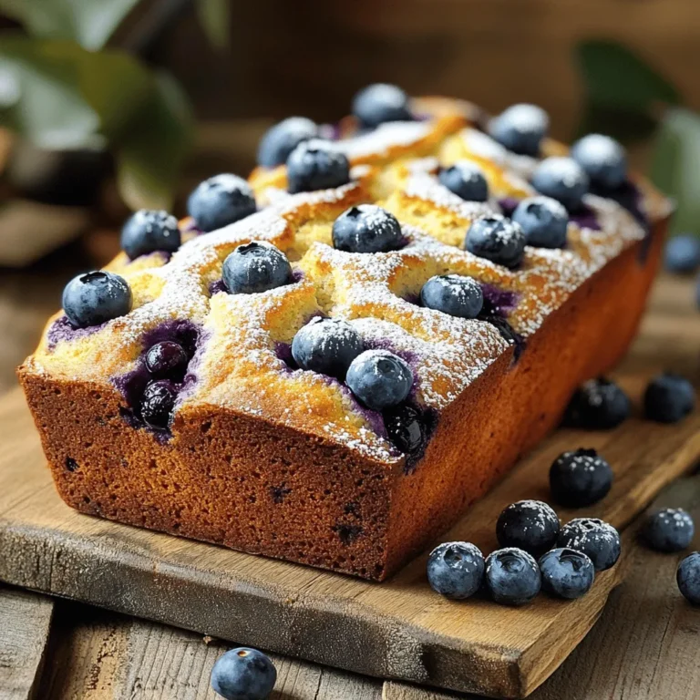 Um das köstliche Blaubeer Zitronen Joghurtbrot zu backen, benötigen Sie: - 1 ½ Tassen Weizenmehl - 1 Teelöffel Backpulver - ½ Teelöffel Natron - ¼ Teelöffel Salz - 1 Tasse griechischer Joghurt (natur) - ⅔ Tasse Kristallzucker - 2 große Eier - Zitronenschale von 1 Zitrone - ¼ Tasse frischer Zitronensaft - ½ Teelöffel Vanilleextrakt - 1 Tasse frische Blaubeeren (oder gefrorene, falls nicht verfügbar) - Optional: 1 Esslöffel Butter, geschmolzen (zum Einfetten der Form) Für das beste Ergebnis wählen Sie frische Zutaten. Griechischer Joghurt sorgt für eine tolle Textur. Achten Sie darauf, dass die Blaubeeren reif sind. Die Zitrone sollte saftig sein, um den besten Saft zu erhalten. Hochwertiges Mehl macht das Brot fluffig. Verwenden Sie frische Eier für mehr Geschmack. Falls Sie kein Weizenmehl haben, können Sie auch Mandelmehl verwenden. Es gibt glutenfreie Optionen, die gut funktionieren. Statt griechischem Joghurt können Sie auch einen Naturjoghurt verwenden. Für weniger Zucker können Sie Honig oder einen Süßstoff ausprobieren. Wenn Sie keine frischen Blaubeeren finden, sind gefrorene ebenfalls geeignet. Heize deinen Ofen auf 175°C vor. Das ist wichtig für gleichmäßiges Backen. Nimm eine Kastenform und fette sie mit etwas geschmolzener Butter ein. Du kannst auch Backpapier verwenden, um das Brot leicht herauszubekommen. In einer mittelgroßen Schüssel vermischst du das Weizenmehl, Backpulver, Natron und Salz. Nutze einen Schneebesen, um Klumpen zu vermeiden. Diese Mischung gibt dem Brot Struktur und hilft beim Aufgehen. In einer großen Schüssel gib den griechischen Joghurt und den Kristallzucker zusammen. Schlage sie gut durch, bis die Mischung cremig wird. Füge dann die Eier, Zitronenschale, Zitronensaft und den Vanilleextrakt hinzu. Rühre alles gut um, bis es gleichmäßig aussieht. Jetzt ist es Zeit für die Blaubeeren! Nimm deine frischen Blaubeeren und falte sie vorsichtig in den Teig. Achte darauf, dass sie gleichmäßig verteilt sind. So bekommst du in jedem Biss einen fruchtigen Geschmack. Fülle den Teig in die vorbereitete Kastenform. Glätte die Oberfläche mit einem Spatel. Backe das Brot für 50 bis 60 Minuten. Es ist fertig, wenn ein Zahnstocher sauber herauskommt. Lass das Brot nach dem Backen zehn Minuten in der Form abkühlen, bevor du es auf ein Kuchengitter legst. So bleibt es schön saftig. Um das beste Blaubeer Zitronen Joghurtbrot zu backen, gibt es ein paar wichtige Tipps. Achte darauf, die Zutaten vorher gut abzumessen. Verwende Raumtemperatur-Eier, damit sie besser mit den anderen Zutaten vermischen. Mische die trockenen und feuchten Zutaten getrennt, bevor du sie kombinierst. So bleibt das Brot locker und leicht. Ein häufiger Fehler ist das Übermischen des Teigs. Mische gerade so lange, bis alles verbunden ist. Ein paar Klümpchen sind in Ordnung. Achte auch auf die Backzeit. Jeder Ofen kann anders sein. Überprüfe nach 50 Minuten mit einem Zahnstocher. Wenn er sauber herauskommt, ist das Brot fertig. Lass das Brot nicht zu lange im Ofen, sonst wird es trocken. Dieses Brot schmeckt pur schon toll, aber du kannst es aufpeppen! Streue etwas Puderzucker darüber, um es hübsch zu machen. Serviere es mit einem Klecks griechischem Joghurt oder etwas frischer Zitronenschale. Du kannst auch ein paar ganze Blaubeeren dazulegen, um es noch ansprechender zu machen. {{image_4}} Sie können viele Früchte für dieses Brot verwenden. Äpfel bringen Süße und Feuchtigkeit. Himbeeren bieten einen tollen Geschmack. Erdbeeren sind frisch und süß. Bananen geben eine weiche Textur. Probieren Sie verschiedene Kombinationen, um Ihren eigenen Stil zu finden. Jede Frucht hat ihren eigenen Reiz und kann das Brot verändern. Der Joghurt ist wichtig für die Textur. Griechischer Joghurt gibt eine dicke, cremige Basis. Sie können auch normalen Joghurt verwenden, wenn Sie keinen griechischen haben. Für einen leichteren Geschmack wählen Sie Naturjoghurt. Pflanzliche Joghurts sind eine gute Option für Veganer. Diese Alternativen bringen neue Geschmäcker in Ihr Brot. Um das Brot gesünder zu machen, können Sie den Zucker reduzieren. Verwenden Sie Honig oder Agavendicksaft für eine natürliche Süße. Vollkornmehl ist eine tolle Wahl, um mehr Ballaststoffe hinzuzufügen. Diese Optionen machen das Brot nahrhafter, ohne den Geschmack zu verlieren. Experimentieren Sie, um die perfekte Balance zu finden. Nach dem Backen lasse ich das Blaubeer Zitronen Joghurtbrot abkühlen. Dann packe ich es in Frischhaltefolie. So bleibt es frisch und saftig. Wenn du das Brot länger aufbewahren möchtest, kannst du es auch einfrieren. Schneide das Brot in Scheiben und lege diese in einen Gefrierbeutel. Es hält sich bis zu drei Monate im Gefrierfach. Geschnittenes Brot bleibt bei Zimmertemperatur etwa drei Tage frisch. Lagere es in einer luftdichten Verpackung. Wenn du es im Kühlschrank aufbewahrst, kann es bis zu einer Woche halten. Achte darauf, dass du es gut verpackst, um Trockenheit zu vermeiden. Um die Frische zu bewahren, empfehle ich, das Brot in einem kühlen, trockenen Ort zu lagern. Vermeide direkte Sonneneinstrahlung. Du kannst auch ein Stück Apfel oder eine Scheibe Brot in die Verpackung legen. Diese halten das Brot länger frisch. Wenn du das Brot aufwärmen möchtest, mache es im Ofen oder Toaster. So wird es wieder schön saftig. Um fluffiges Brot zu erhalten, verwenden Sie frische Zutaten. Achten Sie darauf, die trockenen und feuchten Zutaten nicht zu lange zu mischen. Ein paar Klümpchen im Teig sind in Ordnung. Das hilft, die Luftigkeit zu bewahren. Auch das richtige Backpulver ist wichtig. Es sollte frisch sein, damit es gut aufgeht. Ja, Sie können gefrorene Blaubeeren verwenden! Diese sind eine praktische Option, wenn frische nicht verfügbar sind. Tauchen Sie die gefrorenen Blaubeeren jedoch nicht vorher auf. Fügen Sie sie direkt zum Teig hinzu. Dies verhindert, dass der Teig zu feucht wird und die Blaubeeren sich gleichmäßig verteilen. Der Ofen sollte auf 175 °C (350 °F) vorgeheizt werden. Diese Temperatur sorgt dafür, dass das Brot gleichmäßig backt. Ein zu heißer Ofen kann die Außenseite verbrennen, bevor das Innere durchgebacken ist. Nutzen Sie ein Ofenthermometer, um sicherzugehen, dass die Temperatur stimmt. Wenn das Brot zu trocken wird, kann das an zu langem Backen liegen. Achten Sie darauf, den Zahnstocher-Test rechtzeitig zu machen. Ein weiterer Tipp ist, mehr Joghurt hinzuzufügen. Dies macht das Brot saftiger. Lagern Sie das fertige Brot in einem luftdichten Behälter, um die Feuchtigkeit zu erhalten. Ja, Sie können das Rezept verdoppeln! Verwenden Sie einfach die doppelte Menge an Zutaten. Achten Sie darauf, eine größere Kastenform zu wählen. Die Backzeit kann sich leicht verlängern. Überprüfen Sie das Brot regelmäßig, um sicherzustellen, dass es gleichmäßig backt. In diesem Beitrag haben wir die Grundlagen für ein köstliches Blaubeerbrot behandelt. Wir haben die wichtigen Zutaten, Schritte und Tipps zum Backen besprochen. Ich hoffe, die Variationen und Lagerhinweise helfen dir, das Brot perfekt zu genießen. Denke immer an die besten Praktiken, um Fehler zu vermeiden. Mit diesen Anleitungen kannst du kreativ werden und dein eigenes leckeres Brot backen. Viel Spaß beim Ausprobieren und Experimentieren!