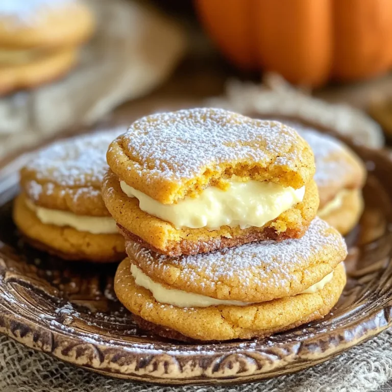 Für die Kekse brauchst du einige einfache Zutaten: - 1 Tasse ungesalzene Butter, zimmerwarm - 1 Tasse brauner Zucker, fest gepackt - 1/2 Tasse Kristallzucker - 2 große Eier - 1 Teelöffel Vanilleextrakt - 3 Tassen Allzweckmehl - 1 Teelöffel Natron - 1 Teelöffel Backpulver - 1 Esslöffel Kürbisgewürzmischung - 1/2 Teelöffel Salz Diese Zutaten geben den Keksen ihren leckeren Geschmack. Die Butter muss zimmerwarm sein, damit sie gut cremig wird. Die Käsekuchenfüllung besteht aus: - 225 g Frischkäse, zimmerwarm - 1/4 Tasse Kristallzucker - 1/2 Teelöffel Vanilleextrakt - 1/2 Tasse Kürbispüree - 1/2 Teelöffel Kürbisgewürzmischung Die Füllung ist das Herzstück der Kekse. Der Frischkäse sorgt für die cremige Textur, während das Kürbispüree den Herbstgeschmack bringt. Achte darauf, frische und hochwertige Zutaten zu verwenden. Der Frischkäse sollte glatt sein, um Klumpen zu vermeiden. Kürbispüree kannst du selbst machen oder aus der Dose verwenden. Die Qualität des Kürbisgewürzes beeinflusst den Geschmack stark. Wenn du eine spezielle Mischung hast, nutze sie! Um die Käsekuchenfüllung zu machen, nehme ich einen mittelgroßen Schüssel. Ich gebe zimmerwarmen Frischkäse hinein. Mit einem Handrührgerät rühre ich den Frischkäse glatt. Dann füge ich Kristallzucker, Vanilleextrakt, Kürbispüree und Kürbisgewürzmischung hinzu. Ich vermische alles gut. Die Füllung wird glatt und cremig. Danach gebe ich die Füllung in ein kleines Behältnis. Ich stelle das Behältnis für 30 Minuten ins Gefrierfach. Das macht die Füllung fester und leichter zu handhaben. Für den Keksteig nehme ich eine große Rührschüssel. Ich gebe die zimmerwarme Butter, braunen Zucker und Kristallzucker hinein. Dann schlage ich alles cremig, bis es fluffig ist. Nacheinander füge ich die Eier hinzu und verrühre sie gut. Danach kommt der Vanilleextrakt dazu. In einer separaten Schüssel mische ich Mehl, Natron, Backpulver, Kürbisgewürzmischung und Salz. Ich gebe die trockenen Zutaten nach und nach zu den feuchten Zutaten. Ich rühre nur so lange, bis alles vermengt ist. Übermixen macht die Kekse schwer. Ich heize den Ofen auf 175 °C vor und lege zwei Backbleche mit Backpapier aus. Dann nehme ich einen Esslöffel Keksteig. Ich drücke ihn in meiner Handfläche flach. Die gefrorene Käsekuchenfüllung nehme ich heraus. Ich steche etwa einen Teelöffel ab und lege ihn in die Mitte des flachen Teigs. Danach schließe ich den Teig um die Füllung. Ich forme alles zu einer Kugel und lege sie auf das Backblech. Das wiederhole ich, bis der ganze Teig und die Füllung aufgebraucht sind. Die Kekse kommen in den vorgeheizten Ofen. Ich backe sie für 10-12 Minuten. Die Ränder sollen leicht goldbraun sein, die Mitte bleibt weich. Nach dem Backen lasse ich die Kekse 5 Minuten auf dem Blech abkühlen. Danach lege ich sie auf ein Kuchengitter, damit sie vollständig auskühlen. Ich genieße die Kekse warm. Oder ich lasse sie komplett auskühlen. Dann bewahre ich sie in einem luftdichten Behälter auf. Um sie schön zu präsentieren, stapel ich die Kekse auf einem dekorativen Teller. Ich bestäube sie mit Puderzucker für einen eleganten Look. Manchmal serviere ich auch einen Klecks Schlagsahne dazu. Die Butter sollte zimmerwarm sein. Das bedeutet, sie ist weich, aber nicht geschmolzen. Wenn die Butter zu kalt ist, mischt sich der Zucker nicht gut. Die Kekse werden dann hart und trocken. Wenn die Butter zu warm ist, wird der Teig zu klebrig. Achte darauf, die trockenen Zutaten gut zu vermengen. Das sorgt für gleichmäßige Kekse. Mische die feuchten Zutaten zuerst, bis sie leicht und fluffig sind. Rühre die trockenen Zutaten nur so lange ein, bis sie gerade vermischt sind. Zu viel Rühren macht die Kekse zäh. Backe die Kekse bei 175 °C (350 °F) für 10-12 Minuten. Die Ränder sollten goldbraun sein, während die Mitte weich bleibt. Jedes Ofenmodell kann anders sein. Überprüfe die Kekse ein paar Minuten früher, um sicherzustellen, dass du sie nicht überbackst. {{image_4}} Möchten Sie glutenfreie Kekse? Das ist einfach! Ersetzen Sie das Allzweckmehl durch eine glutenfreie Mehlmischung. Achten Sie darauf, dass die Mischung Xanthan enthält. So bleibt der Keks schön und weich. Ich empfehle, auch das Backpulver und Natron zu überprüfen. Diese müssen ebenfalls glutenfrei sein. Haben Sie Lust auf etwas Neues? Fügen Sie Schokoladenstückchen oder Nüsse hinzu. Diese geben den Keksen einen tollen Crunch. Für extra Geschmack können Sie auch eine Prise Muskatnuss oder Zimt in den Teig mischen. Diese Aromen passen perfekt zu Kürbisgewürz. Der Käsekuchen ist nicht die einzige Fülloption. Probieren Sie Nutella oder Erdnussbutter. Diese Füllungen machen die Kekse besonders lecker. Sie können auch Fruchtfüllungen wie Himbeere oder Erdbeere verwenden. Sie bringen eine frische Note in die Kekse. Seien Sie kreativ und finden Sie Ihre Lieblingsfüllung! Um die Kürbisgewürz Käsekuchen gefüllten Kekse frisch zu halten, lege sie in einen luftdichten Behälter. Dies verhindert, dass sie trocken werden. Du kannst die Kekse auch zwischen Lagen von Backpapier stapeln. So bleibt ihre Form erhalten und sie kleben nicht zusammen. Die Kekse halten sich im Gefrierschrank bis zu drei Monate. Lass sie zuerst auskühlen. Wickel sie dann in Frischhaltefolie oder lege sie in einen gefrierfesten Behälter. Zum späteren Genießen, tau die Kekse im Kühlschrank auf, bevor du sie isst. Um die Kekse frisch und schmackhaft zu machen, kannst du sie leicht aufwärmen. Lege einen Keks auf einen Teller und erwärme ihn für 10-15 Sekunden in der Mikrowelle. So wird er warm und die Füllung wird schön cremig. Alternativ kannst du die Kekse im Ofen bei 175 °C für etwa 5 Minuten erwärmen. Ja, du kannst die Füllung im Voraus machen. Bereite sie bis zu zwei Tage vorher zu. Lagere die Füllung in einem luftdichten Behälter im Kühlschrank. Vor der Nutzung solltest du sie auf Raumtemperatur bringen. So wird sie leichter in die Kekse gefüllt. Die Kekse backen etwa 10 bis 12 Minuten. Sie sind fertig, wenn die Ränder goldbraun sind, und die Mitte noch weich bleibt. Lass sie nach dem Backen fünf Minuten auf dem Blech ruhen. Dadurch behalten sie ihre Form und werden nicht zu hart. Ja, du kannst diese Kekse vegan machen. Ersetze die Eier durch einen Ei-Ersatz wie Apfelmus oder Leinsamen. Für die Füllung verwende veganen Frischkäse und pflanzliche Butter. Achte darauf, dass die Kürbisgewürzmischung auch vegan ist. Die besten Kürbisgewürze findest du in gut sortierten Supermärkten oder online. Achte auf frische Gewürze, um den besten Geschmack zu erhalten. Du kannst auch deine eigene Mischung aus Zimt, Muskatnuss, Ingwer und Nelken herstellen. Das gibt deinen Keksen einen besonderen Touch. Die Anleitung zu diesen leckeren Keksen hilft dir, sie leicht nachzumachen. Wir haben Hauptzutaten, besondere Tipps und Variationen für jeden Geschmack behandelt. Wenn du die Kekse zubereitest, achte auf die Butter und Backtemperatur. Mit diesen Tricks bekommst du jeden Keks knusprig und lecker. Denk daran, die Kekse richtig zu lagern und frisch zu genießen. Viel Spaß beim Backen und Genießen!