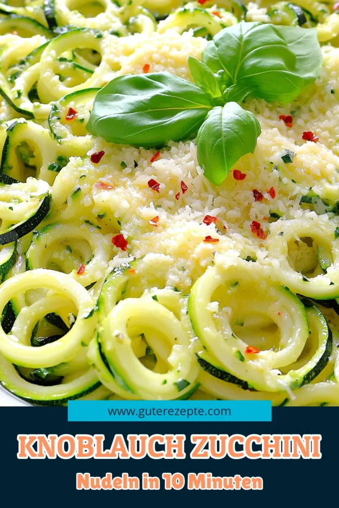 Entdecken Sie das köstliche Rezept für Knoblauch-Parmesan Zucchini-Nudeln in Minuten! Diese einfache und gesunde Mahlzeit ist perfekt für alle, die eine schnelle und schmackhafte Option suchen. Mit nur wenigen Zutaten und in weniger als 10 Minuten zubereitet, wird Sie dieses Gericht begeistern. Klicken Sie jetzt, um die vollständige Anleitung zu erhalten und genießen Sie eine schnelle kulinarische Auszeit! #ZucchiniNudeln #GesundeRezepte #LeckeresEssen #SchnelleRezepte