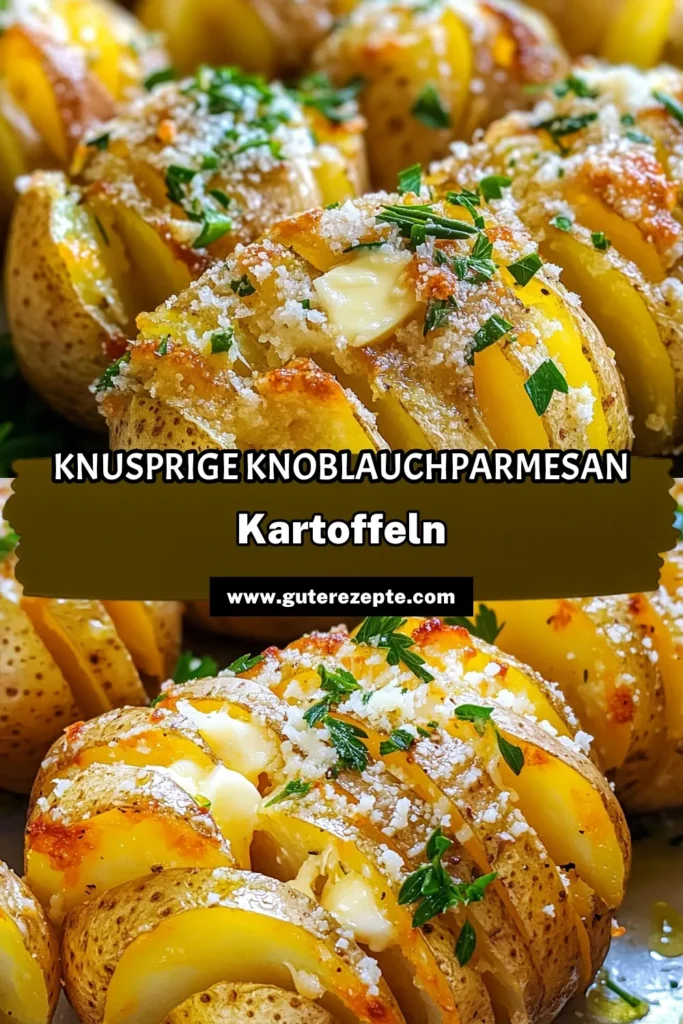 Verwandle Kartoffeln in ein köstliches Erlebnis mit diesen Knoblauchbutter-Parmesan-Akkordeon-Kartoffeln. Diese einfache, aber beeindruckende Beilage kombiniert zartes Gemüse mit aromatischer Knoblauchbutter und würzigem Parmesan. Perfekt für jedes Abendessen oder als Grillbeilage! Klicke jetzt, um das Rezept und Tipps zur Zubereitung zu entdecken! #Knoblauchbutter #Parmesan #Kartoffeln #Rezeptideen