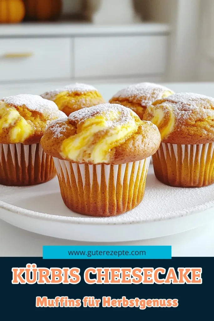 Entdecke die köstlichen Kürbis Cheesecake Swirl Muffins, die deine Herbstbäckerei aufpeppen werden! Mit einem perfekten Mix aus Kürbispüree und cremigem Frischkäse sind diese Muffins ein absolutes Muss. Einfach zu machen und ideal für gemütliche Nachmittage oder besondere Anlässe. Lass dir dieses Rezept nicht entgehen und klicke jetzt, um mehr zu erfahren! #KürbisMuffins #Herbstbacken #Käsekuchen #MuffinLiebe