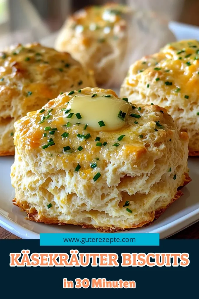 Verleihen Sie Ihrem nächsten Essen mit unseren herzhaften Cheddar-Kräuter-Drop-Biscuits das gewisse Etwas! Diese einfachen und köstlichen Kekse sind perfekt als Beilage oder Snack. Mit einem köstlichen Mix aus scharfem Cheddar und frischen Kräutern sind sie im Handumdrehen fertig. Klicken Sie hier, um das vollständige Rezept zu entdecken und genießen Sie diese Leckerei! #CheddarKräuterBiscuits #Backen #KäseLiebe #LeckereRezepte