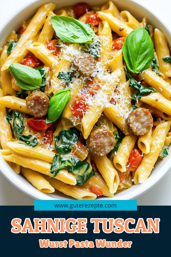 Genießen Sie die Aromen Italiens mit dieser langsamen Kochcremigen Tuscan-Wurst-Pasta! Diese einfache und köstliche Rezeptvariante kombiniert würzige italienische Wurst, cremige Sahne und frischen Spinat für ein perfektes Familienessen. Entdecken Sie die Schritt-für-Schritt-Anleitung und lassen Sie Ihre Küche duften! Klicken Sie jetzt, um das Rezept zu erhalten und Ihre Geschmacksknospen zu verwöhnen! #PastaRezepte #LangsameKochgerichte #CremigePasta #DinnerIdeen