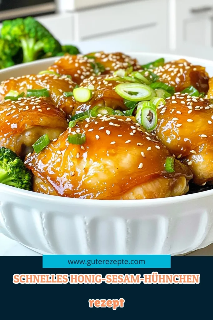 Entdecken Sie das Geheimnis für ein köstliches und schnelles Abendessen mit diesem Rezept für schnelles Instant Pot Honig-Sesam-Hühnchen! In nur 30 Minuten können Sie zarte Hähnchenschenkel in einer aromatischen Honigsauce zubereiten, die Ihrer Familie sicher schmecken wird. Perfekt für stressige Wochentage! Klicken Sie hier, um das vollständige Rezept zu erkunden und genießen Sie den Geschmack! #InstantPot #HonigSesamHühnchen #schnelleRezepte #leckereRezepte