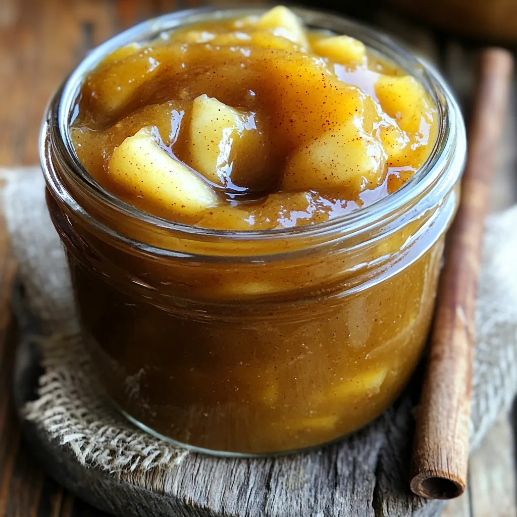 - 6 große Äpfel - 240 ml reiner Ahornsirup - Gewürze: Zimt, Muskatnuss, Piment - Vanilleextrakt - Zitronensaft - Eine Prise Salz Um die perfekte Slow Cooker Maple Apple Butter zu machen, sind die richtigen Zutaten wichtig. Ich empfehle, große Äpfel wie Granny Smith oder Honeycrisp zu verwenden. Diese Äpfel geben der Butter einen tollen Geschmack und die richtige Süße. Der reine Ahornsirup ist ein Muss. Er bringt eine natürliche Süße und eine herrliche Tiefe in den Geschmack. Die Gewürze sind ebenso entscheidend. Zimt, Muskatnuss und Piment sorgen für eine wunderbare Wärme. Zusätzlich fügen wir Vanilleextrakt hinzu. Dies verstärkt das Aroma und macht die Butter noch leckerer. Zitronensaft bringt Frische und hilft, die Äpfel zu konservieren. Eine Prise Salz rundet alles ab und hebt die Aromen hervor. Denken Sie daran, alle Zutaten frisch zu wählen. Frische Äpfel und hochwertiger Ahornsirup machen den Unterschied. So wird Ihre Apfelbutter einfach himmlisch! Zuerst schälen Sie die Äpfel. Ich empfehle, große Äpfel wie Granny Smith oder Honeycrisp zu verwenden. Diese Sorten haben einen tollen Geschmack. Entfernen Sie dann die Kerngehäuse. Schneiden Sie die Äpfel in kleine Würfel und geben Sie sie in den Slow Cooker. Jetzt fügen Sie die restlichen Zutaten hinzu. Gießen Sie 240 ml reinen Ahornsirup über die Äpfel. Dann kommen die Gewürze dazu: 1 Teelöffel Zimt, 1/2 Teelöffel Muskatnuss und 1/4 Teelöffel Piment. Geben Sie auch 1 Teelöffel Vanilleextrakt, 1 Esslöffel Zitronensaft und eine Prise Salz hinzu. Rühren Sie die Mischung gut um. So verteilen sich die Gewürze gleichmäßig. Stellen Sie den Slow Cooker auf niedrige Hitze ein. Lassen Sie die Mischung 6 bis 8 Stunden kochen. Rühren Sie gelegentlich um, damit nichts ansetzt. Die Äpfel werden weich und verwandeln sich in eine dicke Apfelmus-Konsistenz. Nach dem Kochen verwenden Sie einen Stabmixer, um die Mischung glatt zu pürieren. Alternativ können Sie die Mischung in Chargen pürieren. Prüfen Sie die Süße und passen Sie sie nach Belieben an. Wenn sie nicht süß genug ist, fügen Sie mehr Ahornsirup hinzu. Kochen Sie die Apfelbutter bei Bedarf noch 1 bis 2 Stunden weiter. Der Deckel sollte leicht offen sein, um die Konsistenz zu verdicken. Wählen Sie die richtigen Äpfel für Ihre Apfelbutter. Ich empfehle Granny Smith oder Honeycrisp. Diese Sorten bieten den perfekten Mix aus Süße und Säure. Granny Smith bringt eine schöne Frische, während Honeycrisp süß und knackig ist. Der Geschmack Ihrer Apfelbutter hängt stark von der Apfelsorte ab. Eine süßere Sorte ergibt eine mildere Butter. Eine saure Sorte macht die Butter lebendiger. Die Konsistenz der Apfelbutter ist wichtig. Um die perfekte Dicke zu erreichen, lassen Sie die Butter länger kochen. Wenn Sie die Apfelbutter dicker machen möchten, lassen Sie den Deckel leicht offen. So kann die Flüssigkeit entweichen. Ein Stabmixer ist ideal für eine glatte Textur. Wenn Sie einen Standmixer verwenden, pürieren Sie in kleinen Portionen, um ein Überlaufen zu vermeiden. Fügen Sie zusätzliche Gewürze hinzu, um den Geschmack zu verbessern. Zimt ist ein Muss, aber auch Muskatnuss und Piment sind großartig. Sie können auch Ingwer oder Nelken ausprobieren. Diese Gewürze bringen Tiefe und Wärme in Ihre Apfelbutter. Ein Spritzer Zitronensaft hilft, die Aromen zu heben und die Süße auszugleichen. Experimentieren Sie mit den Gewürzen, um Ihre eigene perfekte Mischung zu finden. {{image_4}} Honig als Alternative Wenn Sie Honig verwenden möchten, ist das eine tolle Idee. Honig hat seinen eigenen, einzigartigen Geschmack. Er kann die Apfelbutter süßer machen. Ersetzen Sie den Ahornsirup einfach durch die gleiche Menge Honig. Probieren Sie es aus! Verwendung von braunem Zucker Brauner Zucker ist eine weitere gute Wahl. Er gibt der Apfelbutter eine tiefere Süße. Sie können ihn im gleichen Verhältnis wie den Ahornsirup verwenden. Er passt gut zu den Äpfeln und Gewürzen. Ingwer oder Nelken einfügen Wenn Sie etwas mehr Kick möchten, fügen Sie Ingwer oder Nelken hinzu. Beide Gewürze bringen Wärme und Tiefe. Eine kleine Menge reicht oft aus. Beginnen Sie mit einer Prise und passen Sie den Geschmack an. Kombination mit anderen Früchten Sie können auch andere Früchte hinzufügen. Birnen oder Pfirsiche passen gut zu Äpfeln. Schneiden Sie sie klein und geben Sie sie in den Slow Cooker. Das gibt der Apfelbutter neue Geschmacksschichten. Der beste Zeitpunkt, um die Apfelbutter abzupacken, ist, wenn sie leicht abgekühlt ist. So bleibt die Konsistenz perfekt. Das Abfüllen erfolgt am besten in sterilisierten Gläsern. Um Gläser zu sterilisieren, kochen Sie sie in Wasser für etwa 10 Minuten. Lassen Sie die Gläser dann auf einem sauberen Küchentuch trocknen. Sie können die Apfelbutter im Kühlschrank oder im Gefrierfach lagern. Im Kühlschrank hält sie sich etwa zwei Wochen. Für längere Lagerung ist das Gefrierfach ideal. Dort bleibt die Apfelbutter bis zu einem Jahr frisch. Achten Sie darauf, die Apfelbutter in einem luftdichten Behälter einzufrieren. So bleibt der Geschmack erhalten. Die Apfelbutter hält sich im Kühlschrank etwa zwei bis drei Wochen. Um die Frische zu bewahren, fülle sie in saubere, luftdichte Gläser. Du kannst auch einen Löffel Zitronensaft hinzufügen, um die Haltbarkeit zu verlängern. Achte darauf, dass du die Gläser gut schließt, um Luft und Feuchtigkeit fernzuhalten. Ja, du kannst die Apfelbutter einfrieren! Fülle sie in gefriergeeignete Behälter oder Beutel. Lass etwas Platz, da die Apfelbutter beim Gefrieren expandiert. Du kannst die Apfelbutter bis zu einem Jahr einfrieren. Zum Auftauen, stelle sie einfach über Nacht in den Kühlschrank. Wenn die Apfelbutter zu süß schmeckt, kannst du etwas Zitronensaft oder eine Prise Salz hinzufügen. Diese Zutaten helfen, die Süße auszugleichen. Du kannst auch mehr ungesüßte Äpfel kochen, um die Mischung wieder ins Gleichgewicht zu bringen. Achte darauf, es gut zu vermischen. Ja, es gibt Alternativen! Du kannst ungesüßten Apfelmus verwenden oder andere natürliche Süßstoffe wie Stevia oder Erythrit probieren. Diese Optionen passen gut in die Rezeptur. Denk daran, die Menge anzupassen, um die gewünschte Süße zu erreichen. Du hast gelernt, wie man leckere Apfelbutter macht. Die Hauptzutaten sind Äpfel, Ahornsirup und Gewürze. Die Schritt-für-Schritt-Anleitung ist einfach und effektiv. Denk daran, die Äpfel gut vorzubereiten und den Slow Cooker richtig einzustellen. Mit unseren Tipps perfektionierst du den Geschmack und die Konsistenz. Variationen mit anderen Aromen sind ebenfalls möglich. Denke an die richtigen Lagerungshinweise, um die Frische zu bewahren. Nutze diese Tipps, um deine nächste Apfelbutter zu einem Erfolg zu machen. Viel Spaß beim Ausprobieren!