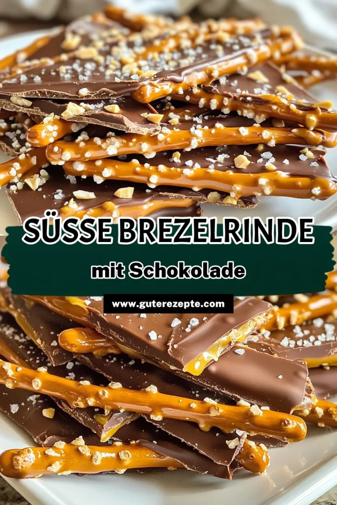 Entdecke unser einfaches Rezept für Schokoladen-Karamell-Brezelrinde – die perfekte Kombination aus süß und salzig! In nur 15 Minuten zubereitet, ist diese Brezelrinde ein köstlicher süßer Snack, der sich ideal zum Teilen eignet. Verwöhne deine Freunde und Familie mit diesen unwiderstehlichen Karamell Brezeln. Probiere es aus und teile deine Ergebnisse! #BrezelrindeRezept #KaramellBrezeln #SchokoladenrindeMitNüssen #SüßeSnacksSelbstgemacht