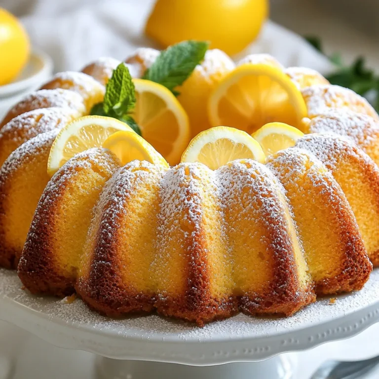 Für diesen leckeren Zitronenkuchen brauchst du folgende Hauptzutaten: - 1 Tasse griechischer Joghurt (natur) - 1 Tasse Zucker (Kristallzucker) - 3 große Eier - 1/2 Tasse ungesalzene Butter (weich) - 1 Teelöffel Vanilleextrakt - Schale von 2 Zitronen (abgerieben) - 1/4 Tasse frisch gepresster Zitronensaft - 2 Tassen Weizenmehl (Allzweckmehl) - 1 Teelöffel Backpulver - 1/2 Teelöffel Natron - 1/4 Teelöffel Salz - Optional: Puderzucker zum Bestäuben Jede Zutat hat eine spezielle Rolle. Der griechische Joghurt macht den Kuchen saftig und cremig. Der Zucker sorgt für Süße. Die Eier helfen, dass der Kuchen aufgeht und die Butter gibt Geschmack. Zitronenschale und -saft bringen Frische. Mehl, Backpulver und Natron sind wichtig zum Backen. Die genauen Mengen sind wichtig für das beste Ergebnis. Du kannst einige Zutaten nach deinem Geschmack ändern. Für weniger Fett kannst du griechischen Joghurt mit niedrigem Fettgehalt verwenden. Wenn du eine süßere Variante willst, nimm Honig statt Zucker. Du kannst auch andere Zitrusfrüchte wie Limetten oder Orangen ausprobieren. Für einen besonderen Kick füge etwas Ingwer oder Zimt hinzu. {{ingredient_image_2}} Heize deinen Backofen auf 180°C vor. Das ist wichtig für ein gleichmäßiges Backen. Fette deine Kastenform mit etwas Butter ein. Bestäube sie dann mit etwas Mehl. So bleibt der Kuchen nicht kleben. Diese Schritte sorgen für einen perfekten Kuchen. Nimm eine große Rührschüssel. Gib die weiche Butter und den Zucker hinein. Mit einem Handmixer auf mittlerer Stufe schlagen. Mische alles für etwa 3 bis 4 Minuten. Die Mischung sollte leicht und cremig sein. Das macht den Kuchen fluffig. Jetzt füge den griechischen Joghurt hinzu. Rühre gut um. Dann kommen die Eier nacheinander dazu. Mixe nach jedem Ei gut, bis alles gut vermischt ist. In einer anderen Schüssel vermische das Mehl, Backpulver, Natron und Salz. Nachdem alles gut vermischt ist, füge die trockenen Zutaten langsam zur feuchten Mischung hinzu. Rühre nur so lange, bis alles gerade kombiniert ist. Achte darauf, nicht zu übermixen. Wenn der Teig zu lange gemischt wird, wird der Kuchen hart. Gieße den Teig in die vorbereitete Kastenform. Glätte die Oberfläche mit einem Spatel. Jetzt kommt der Kuchen in den vorgeheizten Backofen. Backe ihn für 50 bis 60 Minuten. Mach den Zahnstocher-Test: Steche in die Mitte des Kuchens. Wenn er sauber herauskommt, ist der Kuchen fertig. Lass ihn für 10 Minuten in der Form abkühlen. Danach lege ihn vorsichtig auf ein Kuchengitter. Lass ihn dort vollständig abkühlen, bevor du ihn anschneidest. Beim Backen kann viel schiefgehen. Hier sind einige häufige Fehler und wie du sie vermeidest: - Zu viel mixen: Wenn du den Teig zu lange rührst, wird der Kuchen hart. Mische nur bis alles vereint ist. - Falsche Temperatur: Stelle sicher, dass dein Ofen wirklich 180°C hat. Ein Ofenthermometer hilft hier. - Nicht abkühlen lassen: Lass den Kuchen nach dem Backen nicht zu lange in der Form. Das kann ihn feucht machen. Ein frischer Zitronengeschmack bringt den Kuchen zum Leben. Hier sind meine Tipps: - Frische Zitronen: Verwende immer frische Zitronen für Saft und Schale. Das gibt den besten Geschmack. - Zitronenschale: Reibe nur den gelben Teil der Schale. Der weiße Teil ist bitter. - Zitronensaft: Füge den Zitronensaft nach der Schale hinzu. So bleiben die Aromen frisch und intensiv. Eine gute Glasur macht den Kuchen noch besser. Hier sind einige Ideen: - Puderzucker: Bestäube den Kuchen mit Puderzucker. Das sieht schön aus und schmeckt süß. - Zitronenglasur: Mische Puderzucker mit Zitronensaft. Diese Glasur gibt extra Zitronengeschmack. - Frisches Obst: Garniere den Kuchen mit Zitronenscheiben oder Beeren. Das macht den Kuchen bunt und einladend. Pro Tips Frische Zutaten verwenden: Achte darauf, frische Zitronen zu nutzen, um das beste Aroma und die höchste Saftigkeit in deinem Kuchen zu erzielen. Butter richtig vorbereiten: Stelle sicher, dass die Butter wirklich weich ist, bevor du sie mit dem Zucker vermischst, um eine luftige Textur zu erreichen. Teig nicht übermixen: Rühre den Teig nur so lange, bis die Zutaten gerade kombiniert sind. Übermixen kann dazu führen, dass der Kuchen zäh wird. Abkühlzeit beachten: Lass den Kuchen nach dem Backen ausreichend Zeit in der Form abzukühlen, bevor du ihn auf ein Gitter legst. Das hilft, die Form zu stabilisieren und Brüche zu vermeiden. {{image_4}} Griechischer Joghurt gibt dem Kuchen eine tolle Konsistenz. Du kannst ihn aber auch durch andere Zutaten ersetzen. Verwende einfach normalen Joghurt oder Quark. Diese Alternativen schmecken ebenfalls gut. Achte darauf, dass der Joghurt ungesüßt ist. Das sorgt für ein ausgewogenes Geschmackserlebnis. Du kannst den Kuchen kreativ anpassen. Probiere zum Beispiel, Limettensaft anstelle von Zitronensaft zu verwenden. Das gibt einen frischen Twist. Eine andere Idee ist, etwas Lavendel oder Rosmarin hinzuzufügen. Diese Kräuter passen gut zu Zitrusfrüchten. Du kannst auch Schokoladenstückchen oder Nüsse für einen besonderen Crunch hinzufügen. Für eine glutenfreie Version kannst du Mandelmehl oder eine glutenfreie Mehlmischung verwenden. So bleibt der Kuchen lecker und fluffig. Wenn du eine vegane Variante möchtest, ersetze die Eier durch Apfelmus oder Bananenpüree. Nutze pflanzliche Butter und veganen Joghurt. So bleibt der Kuchen saftig und geschmackvoll. Der griechische Joghurt Zitronenkuchen bleibt frisch, wenn du ihn richtig lagerst. Lass den Kuchen zuerst auf einem Kuchengitter vollständig abkühlen. Sobald er kalt ist, wickel ihn in Frischhaltefolie ein oder lege ihn in einen luftdichten Behälter. So bleibt er feucht und lecker. Achte darauf, ihn an einem kühlen, trockenen Ort aufzubewahren. Der Zitronenkuchen hält sich bei Raumtemperatur etwa fünf Tage. Wenn du ihn länger aufbewahren möchtest, kannst du ihn gut einfrieren. Schneide den Kuchen in Portionen und wickle jede Scheibe in Frischhaltefolie. Lege die Portionen dann in einen Gefrierbeutel. So bleibt der Kuchen bis zu drei Monate frisch. Zum Auftauen lege die Scheiben einfach für ein paar Stunden in den Kühlschrank. Um den Kuchen nach dem Einfrieren wieder frisch zu machen, kannst du ihn einfach auf Zimmertemperatur bringen. Wenn du magst, füge etwas Puderzucker hinzu, um ihn noch leckerer zu machen. Du kannst auch eine Zitronenglasur drüber gießen, um den Geschmack zu intensivieren. Serviere ihn mit frischen Früchten oder einer kleinen Portion griechischem Joghurt für ein schönes Dessert. Um den Kuchen saftiger zu machen, füge mehr griechischen Joghurt hinzu. Du kannst auch etwas mehr Zitronensaft verwenden. Eine weitere Option ist, etwas Milch oder Buttermilch hinzuzufügen. Diese Zutaten helfen, die Feuchtigkeit zu erhöhen. Achte darauf, die anderen Zutaten nicht zu stark zu verändern. Ja, du kannst andere Zitrusfrüchte nutzen. Orangen oder Limetten sind gute Alternativen. Ihre Schale und ihr Saft geben dem Kuchen einen neuen Geschmack. Experimentiere mit verschiedenen Kombinationen, um deinen Lieblingsgeschmack zu finden. Achte jedoch darauf, die Menge der anderen Zutaten anzupassen, um die Konsistenz zu erhalten. Wenn der Kuchen nicht aufgeht, könnte es an den Zutaten liegen. Überprüfe, ob das Backpulver und das Natron frisch sind. Wenn sie alt sind, werden sie nicht gut funktionieren. Vermische die trockenen Zutaten gut, bevor du sie hinzufügst. Auch das Übermixen kann den Kuchen flach machen. Halte dich an die Anweisungen und mische gerade genug. Zusammenfassend haben wir die wichtigsten Zutaten und Schritte für den perfekten griechischen Joghurt Zitronenkuchen besprochen. Ich habe hilfreiche Tipps geteilt, um Fehler zu vermeiden und den besten Geschmack zu erzielen. Variationen und Lagerungshinweise helfen dir, den Kuchen nach deinem Wunsch zu gestalten. Mit diesen Informationen kannst du sicher und kreativ backen. Experimentiere mit Zutaten und finde deinen persönlichen Lieblingsgeschmack. Viel Spaß beim Backen!