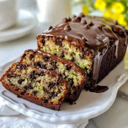 Um ein saftiges Schokoladenstückchen-Zucchini-Brot zu machen, benötigst du folgende Zutaten: - 2 Tassen Zucchini, gerieben und gut abgetropft - 1 Tasse Weizenmehl - 1 Tasse Vollkornmehl - 1 Teelöffel Natron - 1/2 Teelöffel Backpulver - 1/2 Teelöffel Salz - 1 Teelöffel Zimt - 1/2 Tasse Pflanzenöl - 1 Tasse brauner Zucker, fest gepackt - 1/2 Tasse Kristallzucker - 3 große Eier - 2 Teelöffel Vanilleextrakt - 1 Tasse Zartbitterschokoladenstückchen - 1/2 Tasse gehackte Walnüsse (optional) Diese Zutaten sorgen für einen tollen Geschmack und eine lockere Textur. Wenn du Allergien hast, gibt es gute Alternativen. Verwende glutenfreies Mehl, um das Brot glutenfrei zu machen. Statt Eier kannst du Apfelmus oder Bananenpüree nutzen. Für eine milchfreie Variante, nutze pflanzliches Öl und veganen Zucker. Diese Optionen helfen, das Rezept für jeden geeignet zu machen. Wähle frische Zucchini aus. Achte auf eine glatte Haut ohne Flecken. Die Zucchini sollte fest und schwer sein. Kleinere Zucchini sind oft zarter und süßer. Vermeide große Zucchini, da sie oft wässrig und weniger schmackhaft sind. Frische Zucchini macht dein Brot lecker und saftig. {{ingredient_image_2}} Bevor Sie mit dem Backen beginnen, ist eine gute Vorbereitung wichtig. Heizen Sie Ihren Ofen auf 175°C vor. Fetten Sie eine Kastenform von 23x13 cm ein oder legen Sie sie mit Backpapier aus. Diese Schritte helfen, das Brot später leicht herauszunehmen. Messen Sie dann alle Zutaten ab. So haben Sie alles bereit, wenn es Zeit ist, den Teig zu machen. Nun kommt der spannende Teil: den Teig machen! In einer mittelgroßen Schüssel vermischen Sie das Weizenmehl, das Vollkornmehl, das Natron, das Backpulver, das Salz und den Zimt. Rühren Sie alles gut um und stellen Sie es beiseite. In einer großen Rührschüssel verquirlen Sie das Pflanzenöl, den braunen Zucker und den Kristallzucker. Mischen Sie, bis alles gut verbunden ist. Fügen Sie dann die Eier einzeln hinzu und rühren Sie nach jedem Ei um. Geben Sie den Vanilleextrakt dazu. Langsam fügen Sie die trockenen Zutaten zu den nassen hinzu. Rühren Sie nur so viel, bis alles gerade vermischt ist. Heben Sie nun die geriebene Zucchini, die Schokoladenstückchen und die Walnüsse unter. Achten Sie darauf, dass alles gleichmäßig verteilt ist. Gießen Sie den Teig in die vorbereitete Kastenform und glätten Sie die Oberfläche. Backen Sie das Brot für 55-65 Minuten. Um zu prüfen, ob es fertig ist, stecken Sie einen Zahnstocher in die Mitte. Wenn er sauber herauskommt, ist das Brot fertig. Lassen Sie es dann etwa 10 Minuten in der Form abkühlen. Danach können Sie es auf ein Kuchengitter setzen, um es vollständig abzukühlen. Genießen Sie das köstliche Aroma, das durch Ihre Küche zieht! Ein häufiger Fehler ist, die Zucchini nicht gut abzutropfen. Wenn sie zu feucht ist, wird das Brot matschig. Drücken Sie die Zucchini in einem sauberen Küchentuch aus. Ein anderer Fehler ist, den Teig zu lange zu rühren. Rühren Sie nur bis alles gerade vermischt ist. Übermixen macht das Brot dicht und trocken. Achten Sie auch darauf, den Ofen gut vorzuheizen. Ein kalter Ofen kann das Backergebnis stark beeinflussen. Um das Zucchini-Brot saftiger zu machen, können Sie Apfelmus hinzufügen. Ersetzen Sie einen Teil des Öls durch Apfelmus. Das macht das Brot feuchter und gibt einen tollen Geschmack. Auch die Wahl der Zucchini ist wichtig. Frische, junge Zucchini haben mehr Feuchtigkeit. Sie können auch etwas mehr Schokoladenstückchen hinzufügen. Das sorgt für einen intensiveren Schokoladengeschmack und mehr Feuchtigkeit. Lagerung ist einfach. Wickeln Sie das Zucchini-Brot in Frischhaltefolie. Dadurch bleibt es frisch und saftig. Lagern Sie das Brot an einem kühlen, trockenen Ort. Vermeiden Sie direkte Sonne. Wenn Sie das Brot länger aufbewahren möchten, können Sie es einfrieren. Schneiden Sie das Brot in Scheiben. Wickeln Sie jede Scheibe einzeln ein. So bleibt es frisch und einfach zu portionieren. Pro Tipps Zucchini abtropfen lassen: Stellen Sie sicher, dass Sie die Zucchini gut abtropfen, um überschüssige Feuchtigkeit zu entfernen. Dies sorgt dafür, dass das Brot nicht zu feucht wird. Variationen der Nüsse: Experimentieren Sie mit verschiedenen Nüssen wie Pekannüssen oder Mandeln für zusätzlichen Geschmack und Textur. Schokoladendekoration: Verleihen Sie dem Brot einen besonderen Touch, indem Sie es nach dem Backen mit einer Schokoladenglasur oder Schokoladenstückchen dekorieren. Aufbewahrungstipps: Bewahren Sie das Zucchini-Brot in einem luftdichten Behälter auf, um die Frische zu erhalten. Es kann auch eingefroren werden, um die Haltbarkeit zu verlängern. {{image_4}} Um ein glutenfreies Zucchini-Brot zu machen, tauschen Sie das Weizenmehl aus. Verwenden Sie stattdessen eine glutenfreie Mehlmischung. Achten Sie darauf, dass die Mischung Xanthan enthält. Dies gibt dem Brot Struktur. Halten Sie sich an die anderen Zutaten. Sie können die Zucchini und Schokolade wie gewohnt verwenden. Das Ergebnis bleibt lecker und saftig. Für eine vegane Variante ersetzen Sie die Eier. Verwenden Sie stattdessen Apfelmus oder Leinsamen. Mischen Sie einen Esslöffel Leinsamen mit drei Esslöffeln Wasser. Lassen Sie es einige Minuten ruhen, bis es geliert. Verwenden Sie dann die Mischung anstelle der Eier. Benutzen Sie auch pflanzliches Öl und einen veganen Zucker. So bleibt das Brot rein pflanzlich und voller Geschmack. Sie können das Rezept leicht anpassen. Fügen Sie Nüsse hinzu, um einen crunchigen Biss zu bekommen. Walnüsse passen gut zum Schokoladengeschmack. Für eine fruchtige Note können Sie auch Rosinen oder getrocknete Cranberries verwenden. Experimentieren Sie mit Gewürzen wie Muskatnuss oder Ingwer für einen besonderen Kick. Jedes Mal wird das Brot ein neues Geschmackserlebnis bieten. Schokoladenstückchen-Zucchini-Brot ist köstlich und bleibt lange frisch. Bewahren Sie es in einem luftdichten Behälter auf. So bleibt das Brot saftig und lecker. Lagern Sie es bei Raumtemperatur. Es hält sich dort bis zu fünf Tage. Wenn Sie das Brot länger aufbewahren möchten, können Sie es einfrieren. Um das Brot einzufrieren, lassen Sie es zuerst vollständig abkühlen. Wickeln Sie es dann fest in Frischhaltefolie. Legen Sie das eingewickelte Brot in einen Gefrierbeutel. Beschriften Sie den Beutel mit dem Datum. So wissen Sie immer, wann Sie es eingefroren haben. Das Brot hält sich im Gefrierfach bis zu drei Monate. Zum Auftauen legen Sie es einfach über Nacht in den Kühlschrank. Wenn Ihr Zucchini-Brot etwas trocken wird, gibt es einfache Tricks. Sie können es in der Mikrowelle leicht aufwärmen. Legen Sie ein feuchtes Papiertuch um das Stück Brot. Mikrowellen Sie es für 10-15 Sekunden. Eine andere Möglichkeit ist, das Brot im Ofen leicht zu rösten. Legen Sie es bei 150°C für etwa fünf Minuten hinein. So wird es wieder weich und lecker! Zucchini-Brot bleibt gut für etwa eine Woche im Kühlschrank. Halte es in einem luftdichten Behälter. So bleibt es frisch. Das Brot wird sogar noch saftiger, wenn es einige Tage steht. Du kannst es auch in Scheiben schneiden und es einfach entnehmen. Ja, du kannst verschiedene Schokoladensorten verwenden. Zartbitter ist beliebt, aber auch Milchschokolade passt gut. Für eine besondere Note probiere weiße Schokolade. Denk daran, die Menge der Schokolade anzupassen. So bleibt das Brot im Gleichgewicht. Das Schälen der Zucchini ist nicht nötig. Die Schale gibt dem Brot Farbe und Nährstoffe. Achte darauf, die Zucchini gut zu waschen. Reibe sie fein, damit sie im Brot gut verteilt ist. So bleibt das Brot schön feucht und lecker. Zusammengefasst bietet dieses Rezept eine einfache Anleitung für köstliches Zucchini-Brot mit Schokoladenstückchen. Du hast gelernt, wie man die besten Zutaten auswählt und häufige Fehler vermeidet. Denke daran, dass du auch Alternativen nutzen kannst, um Allergien zu berücksichtigen. Variationen machen das Brot noch spannender. Mit den richtigen Lagerungstipps bleibt dein Brot frisch. Backe mit Freude und teile deine Kreationen!