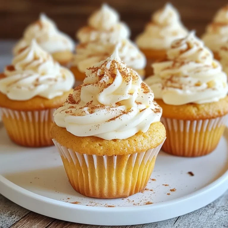 Für den Teig der Kürbis-Gewürz-Latte-Cupcakes brauchst du folgende Zutaten: - 1 Tasse Weizenmehl - 1/2 Teelöffel Backpulver - 1/2 Teelöffel Natron - 1/4 Teelöffel Salz - 1 Teelöffel Zimt, gemahlen - 1/2 Teelöffel Muskatnuss, gemahlen - 1/4 Teelöffel Ingwer, gemahlen - 1/2 Tasse ungesalzene Butter, weich - 1 Tasse brauner Zucker, gepackt - 2 große Eier - 1/2 Tasse Kürbispüree aus der Dose - 1/2 Teelöffel Vanilleextrakt - 1/2 Tasse frisch gebrühter, abgekühlter Kaffee Diese Zutaten sorgen für einen feuchten und aromatischen Teig. Das Kürbispüree gibt dem Cupcake seine besondere Note. Die Gewürze bringen den Herbstgeschmack hervor. Für das Frosting benötigst du: - 1 Tasse Puderzucker - 1/4 Tasse ungesalzene Butter, weich - 1 Teelöffel Espressopulver (optional) - Milch, nach Bedarf Das Frosting ist süß und cremig. Das Espressopulver fügt einen feinen Kaffeegeschmack hinzu, der gut zu den Cupcakes passt. Wähle frische und hochwertige Zutaten. Achte darauf, dass die Butter weich ist, damit sie sich gut vermischen lässt. Verwende frischen Kaffee für den besten Geschmack. Beim Kürbispüree greifst du am besten zu einer Marke ohne Zusatzstoffe. So bleibt der echte Kürbisgeschmack erhalten. Wenn du ein bisschen mehr Würze möchtest, kannst du die Gewürze anpassen. Ein Hauch mehr Zimt oder Muskatnuss kann den Geschmack intensivieren. {{ingredient_image_2}} Heize deinen Ofen auf 175°C vor. Nimm ein Muffinblech und lege es mit Papierförmchen aus. So bleiben die Cupcakes nicht kleben und lassen sich leicht herausnehmen. Nimm eine große Schüssel und gib das Weizenmehl, Backpulver, Natron, Salz, Zimt, Muskatnuss und Ingwer hinein. Mische alles gut mit einem Schneebesen. Lass die Mischung beiseite, während du die feuchten Zutaten zubereitest. In einer anderen Schüssel schlage die weiche Butter und den braunen Zucker cremig. Verwende einen Handmixer, bis die Mischung leicht und luftig ist. Füge die Eier einzeln hinzu und mixe gut. Dann gib das Kürbispüree und den Vanilleextrakt dazu und rühre alles gut um. Gib die trockenen Zutaten nach und nach zur feuchten Mischung. Füge dabei abwechselnd den abgekühlten Kaffee hinzu. Rühre nur so lange, bis alles gut vermischt ist. Fülle den Teig in die Muffinförmchen, bis sie etwa zu zwei Dritteln gefüllt sind. Backe die Cupcakes 18-20 Minuten. Der Zahnstocher sollte sauber herauskommen. Lass sie 5 Minuten im Blech abkühlen, bevor du sie auf ein Kuchengitter legst. Für das Frosting rühre die weiche Butter und den Puderzucker glatt. Wenn du möchtest, füge das Espressopulver hinzu. Gebe nach und nach Milch dazu, bis das Frosting die gewünschte Konsistenz hat. Verziere die abgekühlten Cupcakes mit dem Frosting. Garniere sie mit einem Spritzer Zimt oder einer Kaffeebohne. Um perfekte Kürbis-Gewürz-Latte-Cupcakes zu backen, gibt es einige Fehler, die du vermeiden solltest. - Zu viel rühren: Übermische den Teig nicht. Rühre nur bis alles vermischt ist. - Ofen nicht vorheizen: Heize deinen Ofen immer vorher auf. So backen die Cupcakes gleichmäßig. - Falsche Backzeit: Behalte die Cupcakes im Auge. Jeder Ofen ist anders, also teste sie frühzeitig. Du kannst den Geschmack deiner Cupcakes leicht verbessern. Hier sind einige Tipps: - Kürbispüree: Verwende frisches Kürbispüree für einen intensiveren Geschmack. - Gewürze anpassen: Füge mehr Zimt oder Muskatnuss hinzu, wenn du es würziger magst. - Espressopulver im Frosting: Das Hinzufügen von Espressopulver verstärkt den Kaffeegeschmack. Die richtigen Werkzeuge machen das Backen einfacher und schneller. Hier ist, was du brauchst: - Muffinblech: Ein gutes Muffinblech sorgt für gleichmäßiges Backen. - Rührschüsseln: Verwende mindestens zwei Schüsseln, eine für trockene und eine für feuchte Zutaten. - Handmixer: Ein Handmixer spart Zeit und Mühe beim Mischen. - Zahnstocher: Mit einem Zahnstocher kannst du testen, ob die Cupcakes fertig sind. Mit diesen Tipps und Tricks wirst du deine Kürbis-Gewürz-Latte-Cupcakes noch besser machen! Pro Tipps Frische Zutaten: Verwende frisches Kürbispüree, wenn möglich, um den Geschmack zu intensivieren. Richtige Backzeit: Überprüfe die Cupcakes nach 18 Minuten, um sicherzustellen, dass sie nicht zu trocken werden. Frosting-Konsistenz: Füge die Milch nach und nach hinzu, um die perfekte Konsistenz für das Frosting zu erreichen. Dekoration: Verziere die Cupcakes mit einem zusätzlichen Spritzer Zimt für einen ansprechenden Look und Geschmack. {{image_4}} Eine einfache Möglichkeit, den Geschmack deiner Kürbis-Gewürz-Latte-Cupcakes zu verbessern, ist das Hinzufügen von Schokoladenstückchen. Sie geben den Cupcakes eine süße Note und eine schöne Textur. Du kannst etwa 1/2 Tasse Schokoladenstückchen in den Teig mischen, bevor du ihn in die Muffinförmchen füllst. Achte darauf, die Stückchen gleichmäßig zu verteilen, damit jeder Biss schokoladig wird. Dunkle Schokolade passt besonders gut zu den Gewürzen. Du kannst die Cupcakes auch glutenfrei zubereiten. Ersetze einfach das Weizenmehl durch eine glutenfreie Mehlmischung. Diese Mischungen enthalten oft eine Kombination aus Reis- und Kartoffelmehl. Achte darauf, eine Mischung zu wählen, die für Backwaren gedacht ist. Das sorgt für die beste Textur. Die anderen Zutaten bleiben gleich. Das Ergebnis sind ebenso leckere Cupcakes, die jeder genießen kann. Wenn du vegane Cupcakes möchtest, kannst du die Eier durch Apfelmus oder Leinsamen ersetzen. Verwende für die Menge von zwei Eiern 1/2 Tasse Apfelmus oder 2 Esslöffel gemahlene Leinsamen, gemischt mit 6 Esslöffeln Wasser. Diese Alternativen sorgen für Feuchtigkeit und halten den Teig zusammen. Zudem kannst du die Butter durch vegane Margarine ersetzen. So bleiben die Cupcakes lecker und pflanzenbasiert. Diese Variationen machen es einfach, die Cupcakes an verschiedene Ernährungsbedürfnisse anzupassen. Die Lagerung der Cupcakes ist wichtig, damit sie frisch bleiben. Du solltest die Cupcakes in einem luftdichten Behälter aufbewahren. So bleiben sie weich und saftig. Stelle den Behälter an einen kühlen, dunklen Ort. Vermeide direkte Sonneneinstrahlung, da sie die Cupcakes austrocknen kann. Wenn du sie länger aufbewahren möchtest, lege ein Stück Brot in den Behälter. Das hilft, die Feuchtigkeit zu halten. Für das Frosting gibt es einige einfache Tipps. Bewahre das Frosting in einem luftdichten Behälter auf. Kühle es im Kühlschrank, damit es frisch bleibt. Wenn du es später verwendest, rühre es gut durch. Manchmal wird es fest im Kühlschrank. Wenn das Frosting zu dick ist, füge einen kleinen Schuss Milch hinzu. So bekommst du die richtige Konsistenz zurück. Die Haltbarkeit der Cupcakes ist beeindruckend. Bei korrekter Lagerung bleiben sie bis zu einer Woche frisch. Wenn du die Cupcakes im Kühlschrank aufbewahrst, können sie sogar bis zu zwei Wochen halten. Wenn du sie einfrierst, sind sie bis zu drei Monate haltbar. Das Einfrieren ist einfach, aber achte darauf, sie gut einzupacken. So schütze ich sie vor Frost und Aromen aus dem Gefrierfach. Die Cupcakes halten sich bis zu fünf Tage. Bewahre sie in einem luftdichten Behälter auf. So bleiben sie frisch und lecker. Du kannst sie auch bei Raumtemperatur lagern. Wenn du sie kühler aufbewahrst, halten sie etwas länger. Ja, du kannst den Kaffee ersetzen. Verwende einfach Milch oder eine andere Pflanzenmilch. Du kannst auch entkoffeinierten Kaffee verwenden. Dies gibt den Cupcakes einen ähnlichen Geschmack ohne Koffein. Du kannst die Cupcakes einfrieren. Lass sie zuerst vollständig abkühlen. Lege sie in einen luftdichten Behälter. Sie bleiben bis zu drei Monate frisch. Zum Auftauen einfach bei Raumtemperatur stehen lassen. Du kannst jedes Frosting verwenden, das du magst. Cream Cheese Frosting passt gut dazu. Schokoladenfrosting bringt einen tollen neuen Geschmack. Du kannst auch eine einfache Glasur machen. Experimentiere mit verschiedenen Aromen für neuen Spaß! In diesem Artikel haben wir die wichtigsten Zutaten für Cupcakes besprochen. Du weißt jetzt, wie du den Teig und das Frosting herstellst. Wir haben Tipps gegeben, um häufige Fehler zu vermeiden und die besten Utensilien auszuwählen. Denk daran, kreative Variationen sind möglich, zum Beispiel mit Schokoladenstückchen oder veganen Alternativen. Eine richtige Lagerung sorgt dafür, dass deine Cupcakes frisch bleiben. Nutze die FAQ, um deine Fragen zu klären. Alles in allem sind Cupcakes einfach und machen Spaß. Gutes Backen!