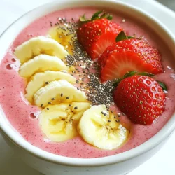 - 1 Tasse frische Erdbeeren - 1 reife Banane - 1/2 Tasse Haferflocken Die Hauptzutaten sind einfach und gesund. Erdbeeren bringen frische und Süße. Eine reife Banane macht den Smoothie cremig. Haferflocken fügen Ballaststoffe hinzu und machen den Smoothie nahrhaft. Diese Zutaten sind leicht zu finden und sehr lecker. - 1 Tasse Mandelmilch - 1 Esslöffel Honig oder Ahornsirup - 1/2 Teelöffel Vanilleextrakt Die Flüssigkeiten sind wichtig für die richtige Konsistenz. Mandelmilch ist eine hervorragende Wahl für einen nussigen Geschmack. Du kannst auch andere Milchsorten verwenden. Der Honig oder Ahornsirup gibt die gewünschte Süße. Vanilleextrakt fügt ein tolles Aroma hinzu. - 1 Esslöffel Chiasamen (optional) - Eiswürfel (optional) Chiasamen sind eine tolle Ergänzung. Sie sind voller Nährstoffe und Ballaststoffe. Eiswürfel helfen, den Smoothie kühl und erfrischend zu machen. Du kannst sie nach Belieben hinzufügen. {{ingredient_image_2}} Zuerst bereite ich die Zutaten vor. Ich entferne die Kelche von den Erdbeeren. Das ist einfach und macht die Früchte leckerer. Dann schneide ich die Banane in Scheiben. Die Scheiben sollten nicht zu dick sein, damit sie gut püriert werden. Jetzt gebe ich alle Zutaten in den Mixer. Ich verwende die frischen Erdbeeren, die Bananenscheiben und die Haferflocken. Danach füge ich die Mandelmilch, den Honig und den Vanilleextrakt hinzu. Wenn ich möchte, kann ich auch die Chiasamen hinzufügen. Ich mixe alles auf hoher Stufe. Nach ein paar Minuten ist die Mischung glatt und lecker. Wenn ich einen kühleren Smoothie mag, füge ich jetzt Eiswürfel hinzu. Ich mixe erneut, bis alles gut vermischt ist. Jetzt probiere ich den Smoothie und passe die Süße an. Das kann mehr Honig oder Ahornsirup sein. Ich gieße den Smoothie in Gläser und serviere ihn sofort. Der beste Mixer für Smoothies hat viel Leistung. Ein Hochleistungsmixer püriert die Zutaten schnell und gleichmäßig. Das sorgt für eine cremige Konsistenz ohne Klumpen. Um Klumpen zu vermeiden, schichten Sie die schwereren Zutaten zuerst. Beginnen Sie mit der Mandelmilch, gefolgt von Haferflocken und Obst. Mixen Sie dann auf hoher Stufe. Wenn nötig, stoppen Sie den Mixer und schieben Sie die Zutaten mit einem Spatel nach unten. Sie können Honig durch Agavendicksaft oder Datteln ersetzen. Diese Alternativen sind süß und haben unterschiedliche Aromen. Süßungsmittel wie stevia sind ebenfalls eine gute Wahl für weniger Zucker. Probieren Sie die Mischung, um die Süße nach Ihrem Geschmack anzupassen. Beginnen Sie mit wenig, da Sie immer mehr hinzufügen können. Für die Garnierung schneiden Sie frische Erdbeeren oder Bananen in Scheiben. Legen Sie diese auf die Oberseite des Smoothies für einen schönen Look. Streuen Sie ein paar Chiasamen darauf. Das gibt einen schönen Kontrast und fügt Nährstoffe hinzu. Sie können auch einen Holzspieß mit Obststücken verwenden, um den Smoothie ansprechend zu präsentieren. Pro Tipps Frische Zutaten: Verwenden Sie frische Erdbeeren und eine reife Banane für den besten Geschmack und die beste Konsistenz. Hafer einweichen: Wenn Sie die Haferflocken über Nacht in der Mandelmilch einweichen, wird der Smoothie noch cremiger. Variationen ausprobieren: Fügen Sie Spinat oder Grünkohl hinzu, um eine grüne Variante des Smoothies zu kreieren, ohne den Geschmack zu verändern. Cooler Genuss: Für einen extra erfrischenden Smoothie können Sie gefrorene Erdbeeren anstelle von frischen verwenden. {{image_4}} Möchten Sie Ihren Erdbeer-Bananen-Hafer-Smoothie aufpeppen? Fügen Sie andere Beeren hinzu! Himbeeren oder Blaubeeren passen perfekt. Diese Früchte bringen neue Farben und Geschmäcker in Ihr Getränk. Sie sind auch gesund und voll von Vitaminen. Tropische Variationen sind ebenfalls eine tolle Idee. Probieren Sie Ananas oder Mango. Diese Früchte geben dem Smoothie ein tropisches Flair. Sie können auch etwas Kokosnusswasser für einen erfrischenden Twist hinzufügen. Wenn Sie mehr Protein möchten, fügen Sie Proteinpulver hinzu. Dies ist eine einfache Möglichkeit, die Nährstoffe zu steigern. Schokoladen- oder vanilliertes Proteinpulver sind gute Optionen. Joghurt ist eine weitere leckere Wahl. Griechischer Joghurt hat viel Protein und macht den Smoothie cremig. Sie können auch veganen Joghurt verwenden, wenn Sie es bevorzugen. Für vegane Alternativen können Sie verschiedene Milchsorten verwenden. Mandelmilch ist schon eine tolle Wahl, aber versuchen Sie auch Hafer- oder Sojamilch. Diese Optionen sind nahrhaft und können den Geschmack verändern. Verwenden Sie Ahornsirup statt Honig als Süßungsmittel. Ahornsirup hat einen reichen Geschmack und macht den Smoothie süß. Auch Dattelsirup ist eine gesunde Wahl. Um den Erdbeer-Bananen-Hafer-Smoothie frisch zu halten, bewahre ihn in einem luftdichten Behälter auf. So bleibt er bis zu 24 Stunden im Kühlschrank haltbar. Achte darauf, den Behälter gut zu verschließen, um Oxidation zu vermeiden. Wenn du ihn nach einem Tag trinkst, schüttle den Behälter gut, da sich die Zutaten setzen können. Du kannst den Smoothie auch einfrieren, um ihn länger haltbar zu machen. Hier ist eine Schritt-für-Schritt-Anleitung: 1. Portionieren: Gieße den Smoothie in Eiswürfelschalen oder in einen Gefrierbeutel. 2. Luft entfernen: Drücke die Luft aus dem Beutel, bevor du ihn schließt. 3. Einfrieren: Lege die Behälter ins Gefrierfach. 4. Verwendung: Wenn du bereit bist, ihn zu genießen, lasse die Portionen im Kühlschrank auftauen oder püriere sie direkt gefroren mit etwas zusätzlicher Milch. Wenn du Reste vom Smoothie hast, gibt es viele Möglichkeiten, sie zu nutzen. Du kannst sie in Joghurt mischen, um einen leckeren Snack zu kreieren. Alternativ kannst du sie in Pfannkuchen oder Waffeln einarbeiten. Auch als Eis am Stiel sind die Reste eine super Idee. Gieße die Mischung einfach in eine Eisform und friere sie ein. So hast du eine gesunde, fruchtige Erfrischung für heiße Tage! Ein Erdbeer-Banana Hafer Smoothie hat etwa 200 Kalorien pro Portion. Diese Zahl kann variieren, je nach den Zutaten, die du verwendest. Wenn du zum Beispiel mehr Honig hinzufügst, wird der Smoothie süßer und kalorienreicher. Die frischen Erdbeeren und die Banane bieten viele Nährstoffe, während die Haferflocken Ballaststoffe liefern. Diese Mischung macht den Smoothie sowohl sättigend als auch gesund. Ja, du kannst den Smoothie am Vortag zubereiten. Bewahre ihn in einem luftdichten Behälter im Kühlschrank auf. Wenn du ihn am nächsten Tag trinken möchtest, schüttle ihn gut durch. Achte darauf, dass der Smoothie nicht länger als 24 Stunden im Kühlschrank bleibt. Um die Frische der Zutaten zu bewahren, mache den Smoothie lieber frisch, wenn möglich. Wenn du ihn einfrierst, bleibt er länger haltbar. Ja, dieser Smoothie kann gut für Gewichtsverlust sein. Er enthält gesunde Zutaten, die dich satt machen. Die Haferflocken sind reich an Ballaststoffen und helfen, den Blutzuckerspiegel stabil zu halten. Erdbeeren und Bananen liefern wichtige Vitamine und Mineralstoffe. Chiasamen fügen gesunde Fette hinzu, die gut für dein Herz sind. Dieser Smoothie hat eine ausgewogene Mischung aus Nährstoffen und kann eine gesunde Snack-Option sein. Zusammenfassend hatten wir einen leichten Erdbeer-Banana Hafer Smoothie. Er besteht aus frischen Früchten, Haferflocken und Mandelmilch. Die Vorbereitung ist einfach, und du kannst ihn auch abwandeln. Achte darauf, deinen Mixer gut auszuwählen, damit dein Smoothie perfekt wird. Dieser gesunde Genuss ist vielseitig. Du kannst ihn anpassen, lagern und sogar einfrieren. Er ist ideal für einen schnellen Snack oder ein Frühstück. Nutze die Tipps, um deinen Smoothie noch besser zu machen. Damit bleibt er frisch und lecker!