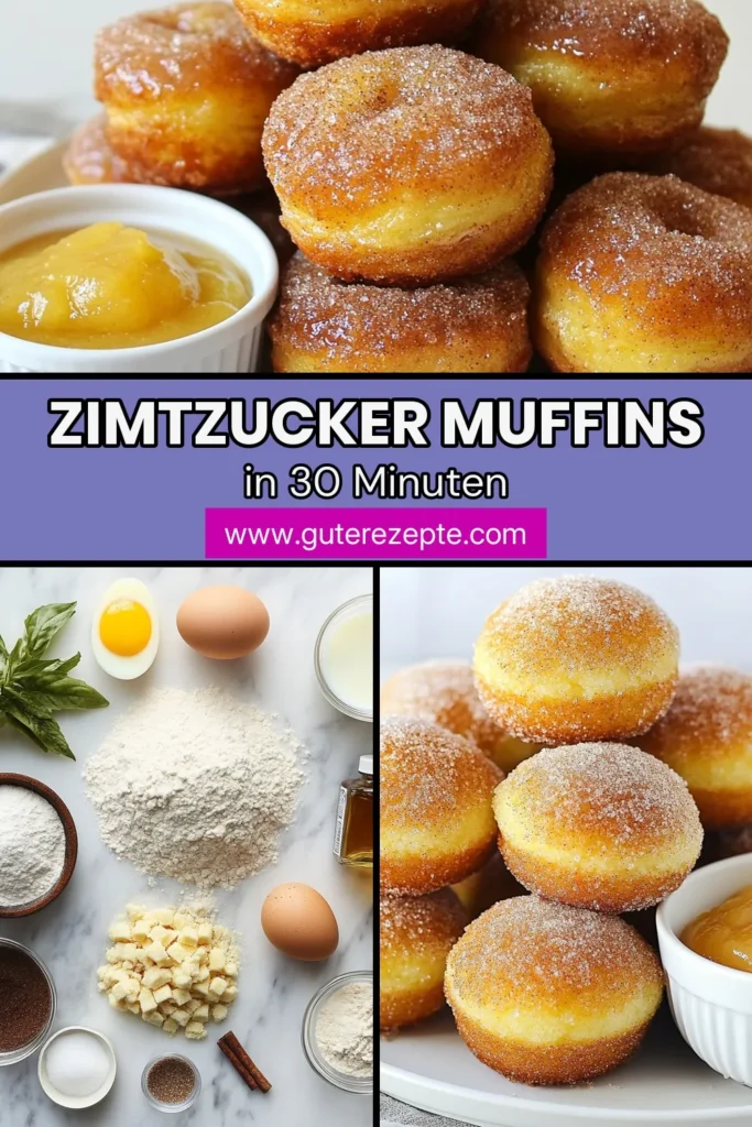 Entdecke das perfekte Donut Muffins Rezept mit diesen köstlichen Zimtzucker Muffins! Dieses einfache Muffin Rezept vereint den süßen Geschmack von Muffins mit Zimt und schlägt gleichzeitig eine kreative Note vor. In nur 30 Minuten bereit, sind diese Muffins die perfekte süße Muffins Idee für jede Gelegenheit. Probiere es aus und verwöhne deine Familie! Speichere dieses Rezept für köstliche Naschereien! #ZimtzuckerMuffins #DonutMuffinsRezept #MuffinsMitZimt #EinfacheMuffinRezepte