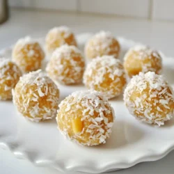 - 1 Tasse rohe, ungesalzene Mandeln - 1 Tasse entsteinte Datteln - 1/2 Tasse ungesüßte Kokosraspel Die Mandeln sind die Basis für diese Bällchen. Sie geben gesunde Fette und Proteine. Datteln bringen natürliche Süße und eine zähe Textur. Kokosraspel fügen einen tollen Geschmack und Konsistenz hinzu. Diese drei Zutaten harmonieren perfekt. - 1/4 Tasse Mandelbutter - 2 Esslöffel Chiasamen - 1 Teelöffel Vanilleextrakt - Eine Prise Meersalz Die Mandelbutter sorgt für Cremigkeit. Die Chiasamen fügen Ballaststoffe und Omega-3-Fette hinzu. Vanilleextrakt bringt Aroma und Süße. Eine Prise Meersalz hebt den Geschmack hervor. Diese zusätzlichen Zutaten machen die Bällchen noch köstlicher und nahrhafter. {{ingredient_image_2}} Geben Sie die rohen Mandeln in eine Küchenmaschine. Pürieren Sie sie, bis sie fein gehackt sind. Achten Sie darauf, dass sie nicht zu Mandelbutter werden. Es ist wichtig, die Mandeln gut zu zerkleinern, damit sie später gut vermischt werden. Fügen Sie nun die entsteinten Datteln hinzu. Verarbeiten Sie die Mischung, bis sie klebrig und gut vermischt ist. Die Datteln bringen die Süße und helfen, die Bällchen zusammenzuhalten. Sie sollten eine klebrige Konsistenz erreichen. Jetzt geben Sie die ungesüßten Kokosraspel, die Mandelbutter, die Chiasamen, den Vanilleextrakt und eine Prise Meersalz dazu. Verarbeiten Sie alles erneut, bis die Mischung gut vermengt ist. Achten Sie darauf, dass die Mischung zusammenhält, wenn Sie sie drücken. Nehmen Sie die Mischung mit den Händen und rollen Sie kleine Bällchen von etwa 2,5 cm Durchmesser. Achten Sie darauf, dass die Bällchen gleich groß sind. Legen Sie sie auf ein mit Backpapier ausgelegtes Blech und lassen Sie etwas Platz zwischen den Bällchen. Lassen Sie die Bällchen nach der Fertigung mindestens 30 Minuten im Kühlschrank fest werden. Dies hilft, die Form zu bewahren. Kühlen macht sie auch erfrischend und lecker! Ein häufiger Fehler ist das Übermixen der Mandeln. Wenn Sie die Mandeln zu lange pürieren, wird die Mischung zu einer Paste. Halten Sie die Konsistenz grob, um die Textur zu bewahren. Ein weiterer Fehler ist zu wenig Kühlzeit. Lassen Sie die Energie-Bällchen mindestens 30 Minuten im Kühlschrank. So bekommen sie die richtige Festigkeit. Experimentieren Sie mit zusätzlichen Zutaten oder Geschmacksrichtungen. Fügen Sie zum Beispiel Kakaopulver hinzu für einen schokoladigen Geschmack. Sie können auch Nüsse oder Trockenfrüchte hinzufügen. Diese Variationen machen die Bällchen noch interessanter und schmackhafter. Präsentieren Sie die Energie-Bällchen auf einem bunten Teller oder in einem kleinen Einmachglas. Diese rustikale Optik wird Ihre Gäste begeistern. Ein schimmerndes Band um das Glas macht es zu einer tollen Geschenkidee. Arrangieren Sie die Bällchen kreativ, um die Aufmerksamkeit auf sich zu ziehen. Pro Tipps Mandelgröße beachten: Achten Sie darauf, die Mandeln nur grob zu hacken, damit die Energie-Bällchen die richtige Textur behalten und nicht zu einer Paste werden. Variationen ausprobieren: Experimentieren Sie mit anderen Nüssen oder Trockenfrüchten, um verschiedene Geschmäcker und Texturen zu kreieren. Gesundheitliche Vorteile nutzen: Chiasamen sind reich an Omega-3-Fettsäuren und Ballaststoffen, also zögern Sie nicht, die Menge zu erhöhen, um den Nährwert zu steigern. Richtig kühlen: Lassen Sie die Bällchen nicht nur im Kühlschrank, sondern auch im Gefrierfach fest werden, um eine besonders feste Konsistenz zu erzielen. {{image_4}} Die Energie-Bällchen bleiben im Kühlschrank etwa eine Woche frisch. Bewahren Sie sie in einem luftdichten Behälter auf. So bleiben sie saftig und lecker. Achten Sie darauf, dass der Behälter gut verschlossen ist. Das hilft, Feuchtigkeit und Gerüche fernzuhalten. Wenn Sie mehr Bällchen machen, können Sie sie einfrieren. Legen Sie die Bällchen auf ein Backblech und frieren Sie sie für etwa zwei Stunden ein. Danach packen Sie sie in einen Gefrierbeutel. So halten sie bis zu drei Monate. Zum Auftauen legen Sie sie einfach in den Kühlschrank. Nach ein paar Stunden sind sie wieder bereit zum Genießen. Datteln und Mandeln sind sehr haltbar. Datteln können in einem luftdichten Behälter bis zu sechs Monate halten. Mandeln bleiben in einem geschlossenen Behälter ebenfalls lange frisch. Achten Sie darauf, dass sie kühl und trocken gelagert werden. So bleiben ihre Nährstoffe und der Geschmack erhalten. Eine Portion dieser Kokos-Mandel-Energie-Bällchen enthält etwa 150 Kalorien. Sie bieten eine gute Mischung aus Fetten, Proteinen und Kohlenhydraten. Jedes Bällchen hat: - Fette: 8 g - Proteine: 4 g - Kohlenhydrate: 18 g - Ballaststoffe: 3 g Diese Nährstoffe helfen dir, den Tag voller Energie zu meistern. Die Zutaten bringen viele gesundheitliche Vorteile. Mandeln sind reich an gesunden Fetten und Proteinen. Datteln bieten natürliche Süße und Ballaststoffe. Kokosraspel geben dir eine Extraportion Energie. Chiasamen sind eine tolle Quelle für Omega-3-Fettsäuren. Dieses gesunde Verhältnis sorgt für langanhaltende Sättigung und Energie. Achte auf Allergene, wenn du diese Bällchen servierst. Die Hauptzutaten sind Mandeln, was bei Nussallergien wichtig ist. Diese Bällchen sind nicht glutenfrei, da sie keine speziellen glutenfreien Zutaten verwenden. Verwende immer frische, geprüfte Zutaten, um Allergene zu vermeiden. Dieses Rezept ergibt etwa 12 bis 15 Bällchen. Die genaue Anzahl kann je nach Größe der Bällchen variieren. Wenn Sie kleinere Bällchen machen, können Sie mehr davon herstellen. Wenn Sie größere Bällchen mögen, bekommen Sie weniger. Ja, die Energie-Bällchen sind bereits vegan! Die Zutaten enthalten keine tierischen Produkte. Achten Sie darauf, dass die verwendeten Datteln und die Mandelbutter rein pflanzlich sind. Diese Bällchen sind perfekt für alle, die eine vegane Ernährung bevorzugen. Energie-Bällchen sind sehr vielseitig. Sie eignen sich hervorragend als Snack für unterwegs. Packen Sie sie in eine Snack-Box für die Schule oder die Arbeit. Sie sind auch toll für Partys oder als gesunde Geschenkidee. In kleinen Gläsern verpackt, sehen sie hübsch aus und schmecken gut. Im Kühlschrank bleiben die Energie-Bällchen etwa eine Woche frisch. Lagern Sie sie in einem luftdichten Behälter, um die Frische zu bewahren. Wenn Sie sie länger aufbewahren möchten, können Sie sie auch einfrieren. So bleiben sie bis zu drei Monate haltbar. Das Rezept für die Energie-Bällchen bietet gesunde Zutaten wie Mandeln und Datteln. Du hast gelernt, wie du sie zubereitest, von der Mischung bis zum Formen der Bällchen. Wichtig sind die Tips, um häufige Fehler zu vermeiden und die Bällchen gut zu servieren. Die Aufbewahrung ist einfach und sorgt für lange Frische. Denk an die Nährwerte und Variationen, um deine Snacks zu bereichern. Mit diesen Bällchen hast du gesunde Snacks für jede Gelegenheit. Jetzt liegt es an dir, sie auszuprobieren und zu genießen!