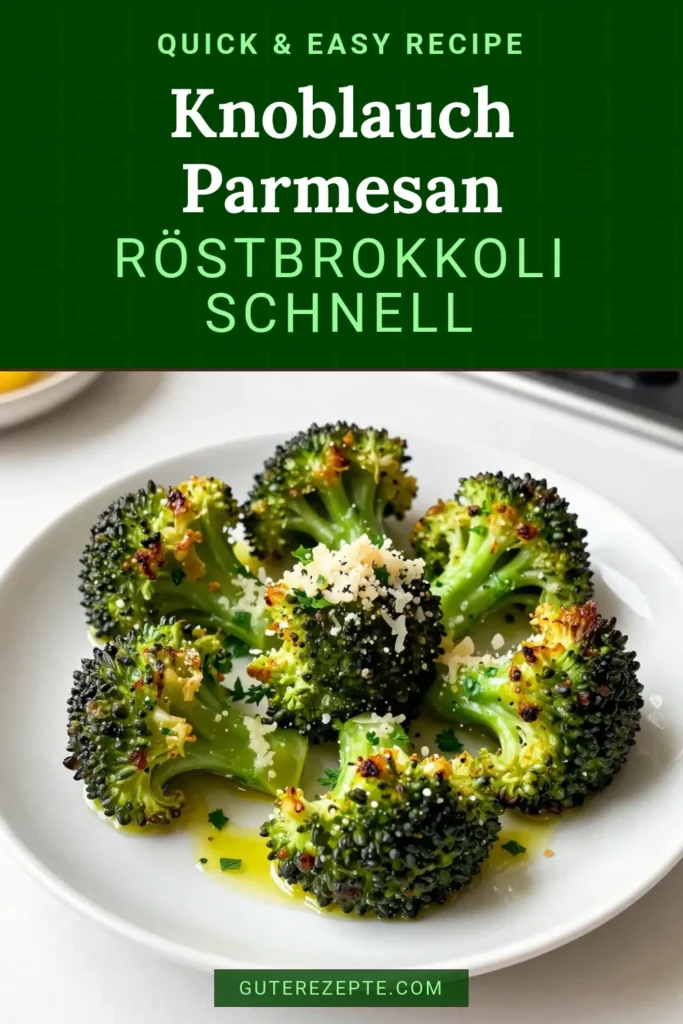 Entdecke dieses köstliche Knoblauch Parmesan Röstbrokkoli Rezept, das perfekt als vegetarische Beilage zu jedem Gericht passt. Jeder Bissen ist eine Geschmacksexplosion mit gesunden Brokkoli Rezepten, die einfach zuzubereiten sind! Probiere unseren gebratenen Brokkoli mit Parmesan und erlebe eine nährstoffreiche Abwechslung! Speichere das Rezept und verwöne deine Familie heute! #KnoblauchParmesan #Röstbrokkoli #VegetarischeBeilagen #GesundeRezepte