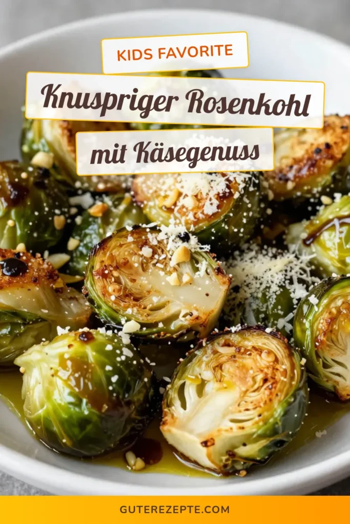 Entdecke unser einfaches Blitzrezept für Knoblauch Parmesan Rosenkohl – die perfekte gesunde Beilage! Dieses Rezept vereint Rösten von Rosenkohl mit aromatischem Knoblauch und geschmolzenem Parmesan Käse für einen unwiderstehlichen Geschmack. Ideal für jede Mahlzeit und schnell zubereitet in nur 30 Minuten. Speichere dir dieses köstliche Rezept und überrasche deine Familie! #KnoblauchParmesanRosenkohl #GesundeBeilageRosenkohl #RöstenvonRosenkohl #ParmesanKäseRezept