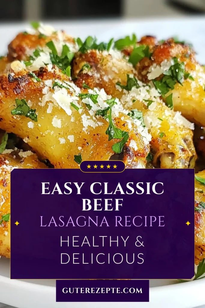 Entdecke dieses köstliche Rezept für Air Fryer Hähnchenflügel! Unsere Knoblauch Parmesan Flügel sind die perfekte Kombination aus würzigen Aromen und knuspriger Textur. Ideal für gesunde Hähnchenflügel Rezepte und einfache Air Fryer Rezepte! Bereite schmackhafte und gesunde Flügel im Air Fryer zu, die jeder lieben wird. Lass dir dieses geschmackliche Erlebnis nicht entgehen! Speichere das Rezept und probiere es aus! #AirFryer #Hähnchenflügel #KnoblauchParmesan #GesundeRezepte