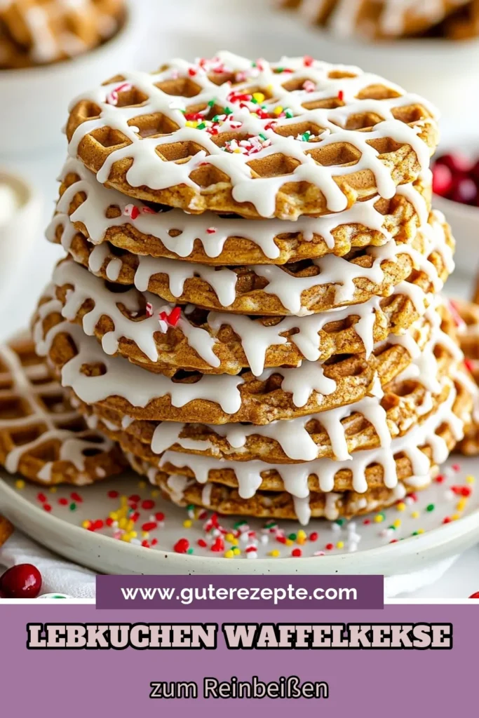 Entdecken Sie das perfekte Weihnachtsplätzchen Rezept mit diesen leckeren Lebkuchen Waffelkeksen! Einfach selbstgemacht, sind diese Waffelkekse ideal für die Festtage. Mit einer köstlichen Mischung aus Zimt, Ingwer und melassierten Aromen wird jeder Biss zum Genuss. Ideal zum Naschen oder Verschenken. Probieren Sie es aus und zaubern Sie Ihre eigenen Lebkuchen Kekse! Speichern Sie dieses Rezept unter Ihren Favoriten! #LebkuchenWaffelkekse #Weihnachtsplätzchen #Waffelkekse #ZimtWaffelRezept