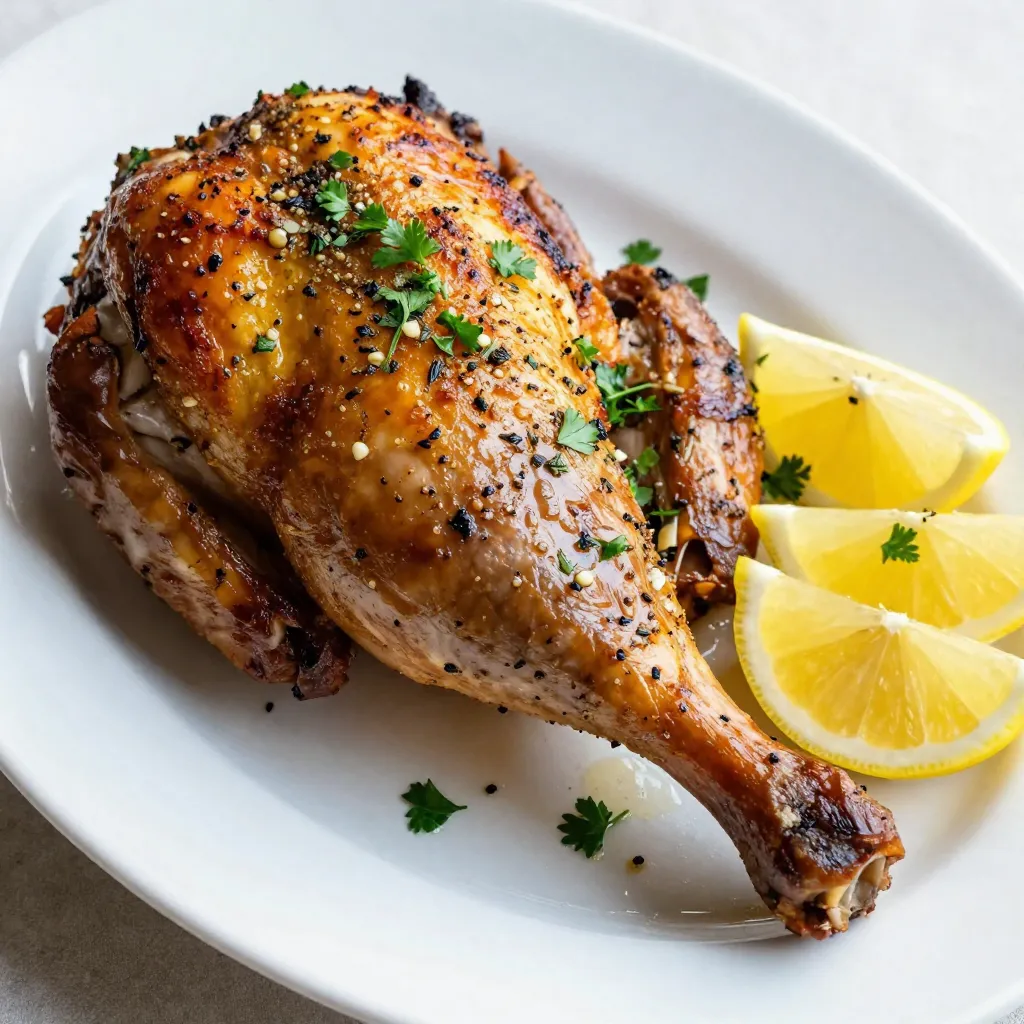 Knoblauch Kräuter Roastfüße Saftig und Lecker